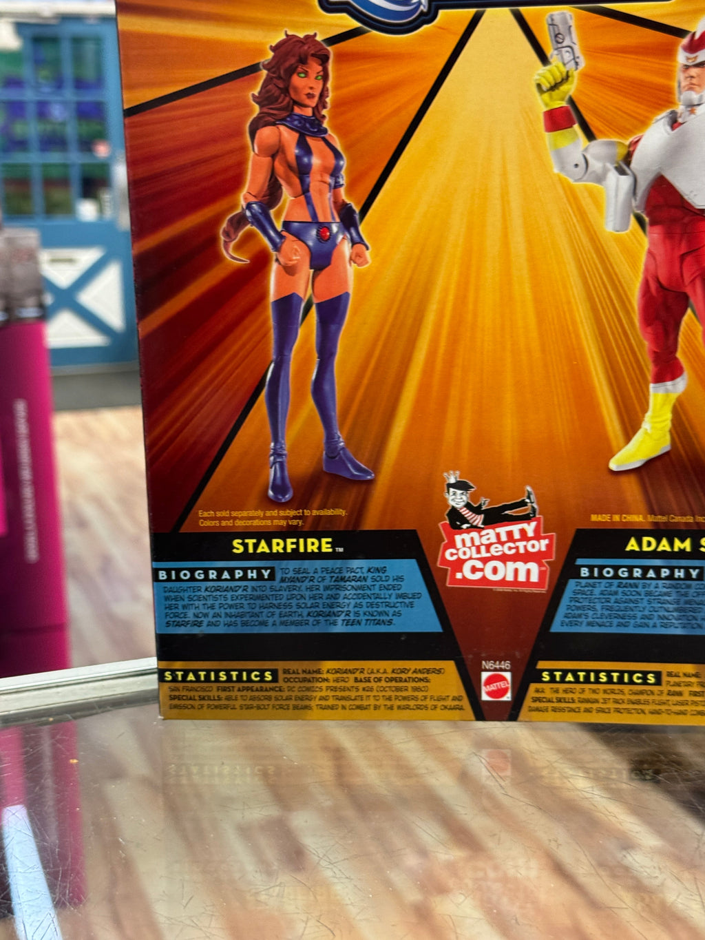 Adam Strange vs Starfire (DC Classics Universe, Mattel) product image 10, provided for visual reference and product detail