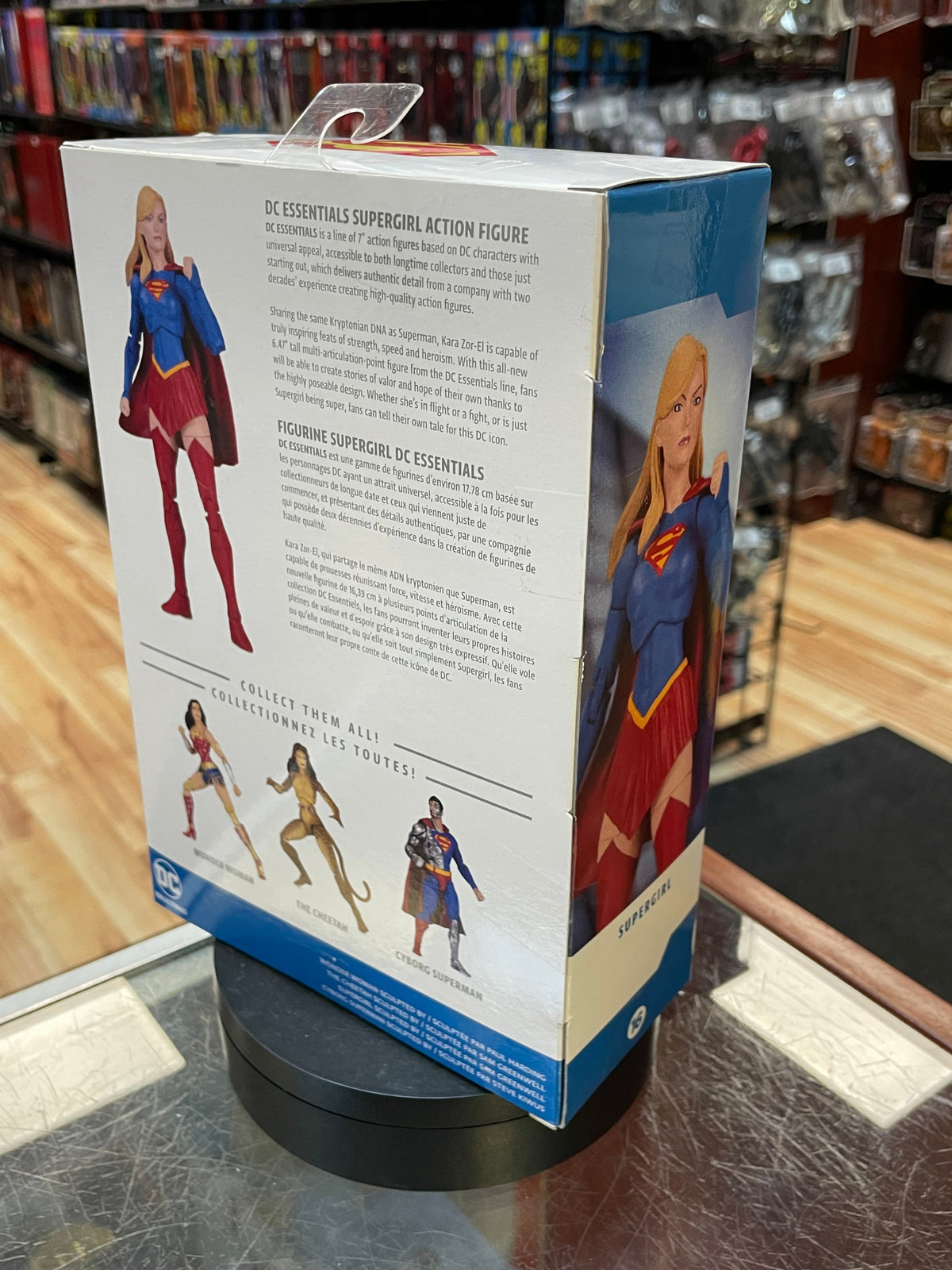 Supergirl (DC Essentials, DC Collectibles) SEALED product image 3, provided for visual reference and product detail review