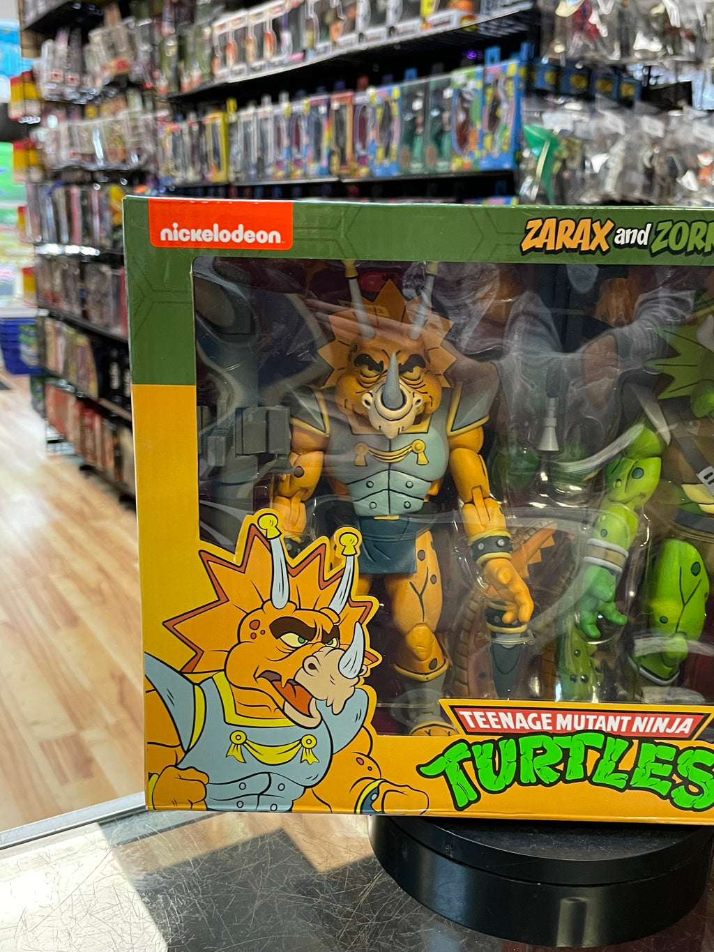Zarax & Zork 1799 (NECA, TMNT Ninja Turtles) *SEALED* product image 3, provided for visual reference and product detail
