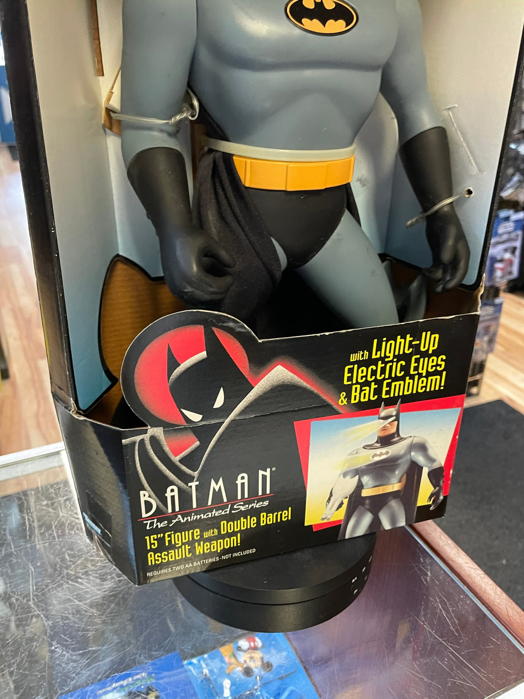 Ultimate Batman 15" (Vintage Animated Batman, Kenner) NEW product image 5, provided for visual reference and product detail