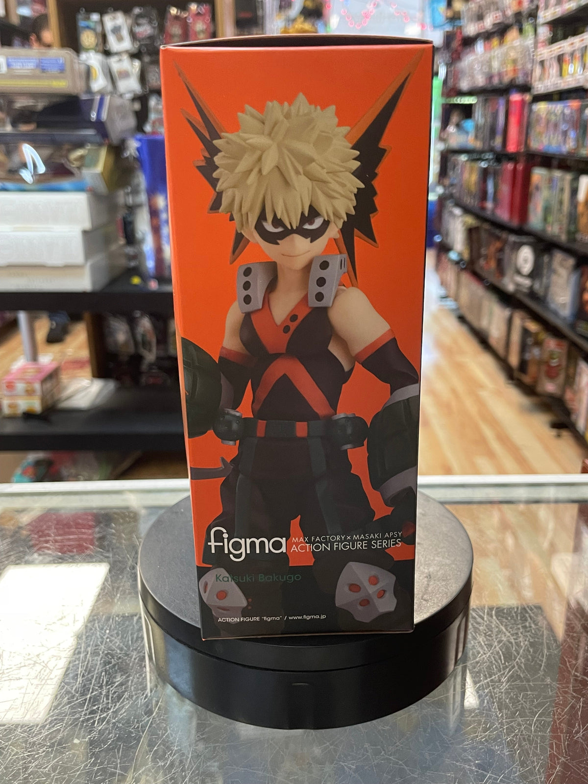 Katsuki Bakugo No. 443 (My Hero Academia, Figma Max Factory) SEALED product image 2, provided for visual reference and