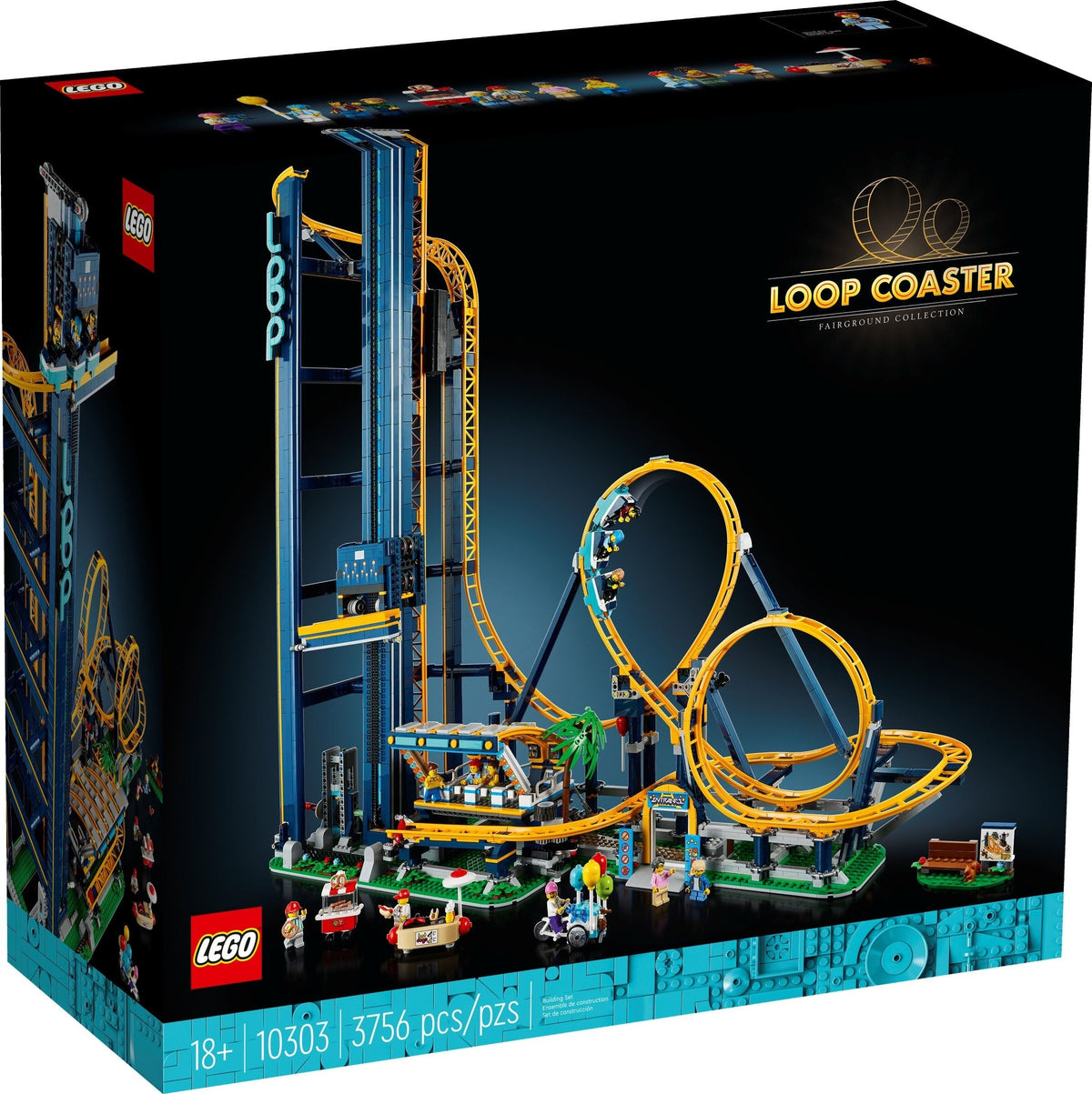 10303 LEGO Creator: Loop Coaster (New Sealed) (Retired) product image 3, provided for visual reference and product detail