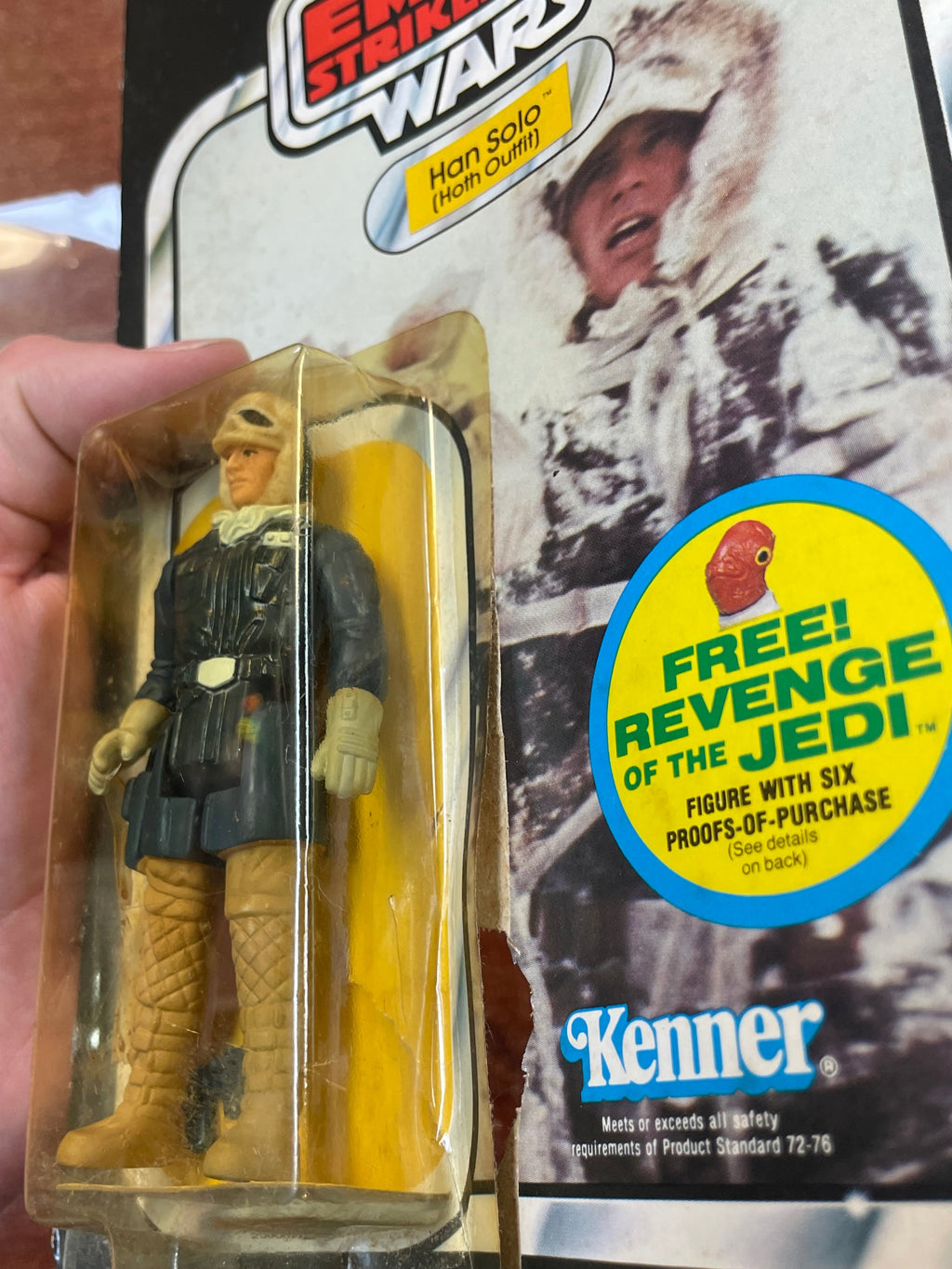 Hoth Han Solo -No Pop (Vintage Star Wars, Kenner) **NEW** product image 24, provided for visual reference and product detail