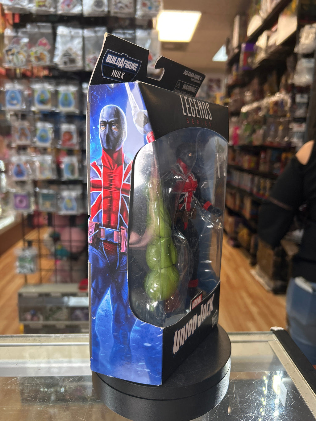 Union Jack -BAF Hulk- (Marvel Legends, Hasbro) *SEALED* product image 2, provided for visual reference and product detail