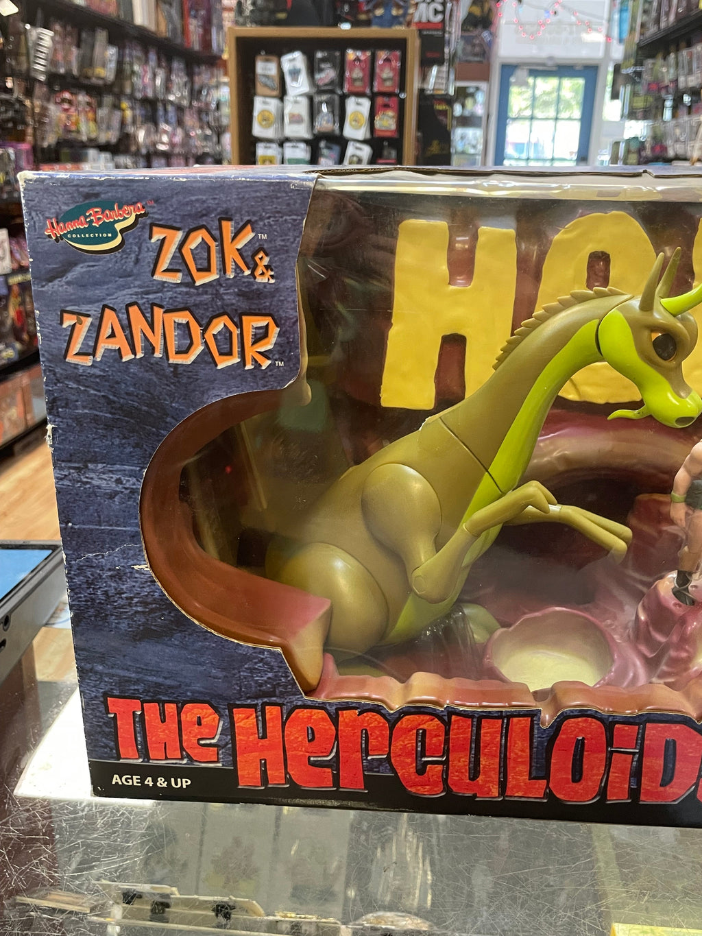 Zoe & Zandor Deluxe (Hanna Barberah Herculoids, Toynami) **Sealed** product image 4, provided for visual reference and