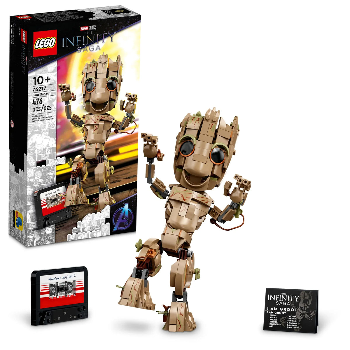 76217 LEGO Marvel: I am Groot (Certified Complete) product image 1, provided for visual reference and product detail review