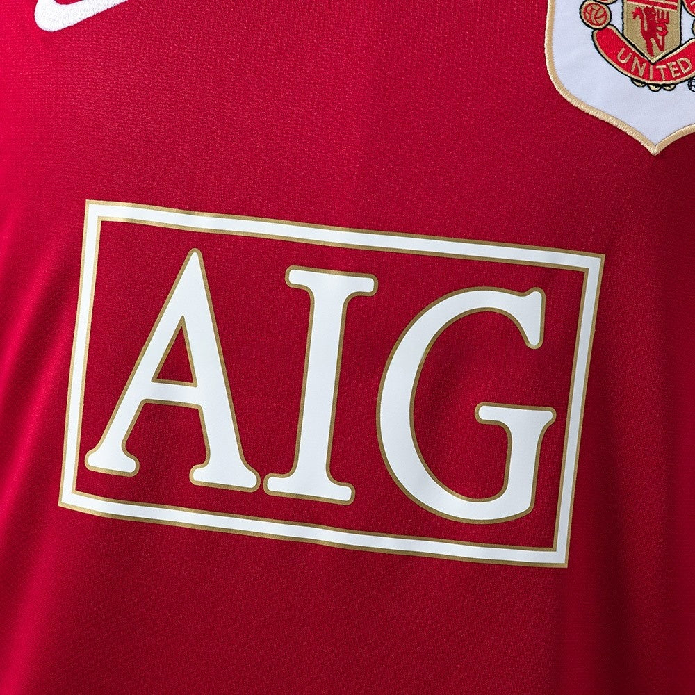 Manchester United Jersey 2006/07 Retro Home Football Kit product image 7