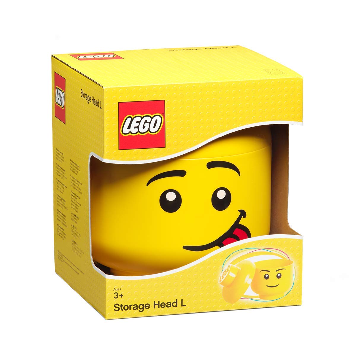 40321726 LEGO Silly Storage Head Large product image 1, provided for visual reference and product detail review