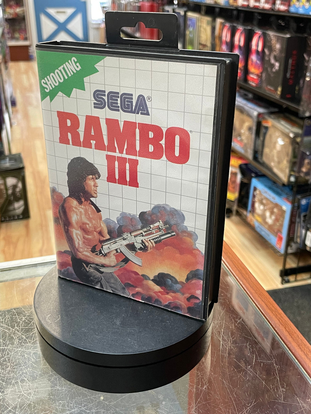 Rambo III 1361 (SEGA Master System SMS, Video Games) **COMPLETE** product image 6, provided for visual reference and product