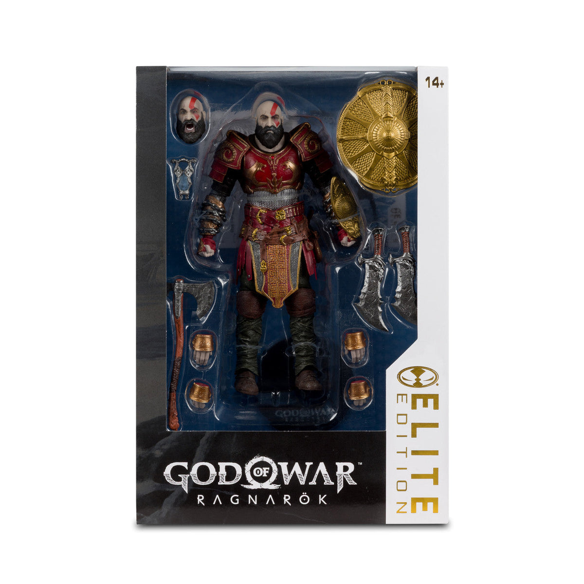 Kratos W/ Ares Armor -ELITE EDITION- (God of War, McFarlane) *SEALED* product image 1, provided for visual reference and