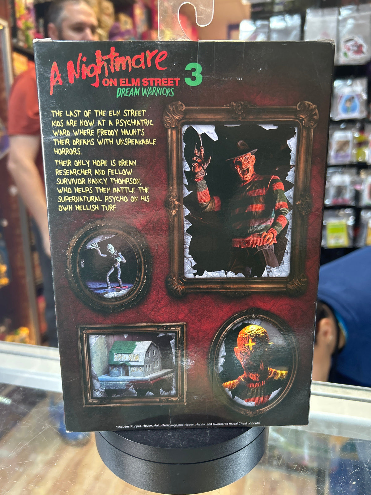 Dream Warriors Freddy (NECA, Nightmare on Elm Street) SEALED product image 5, provided for visual reference and product