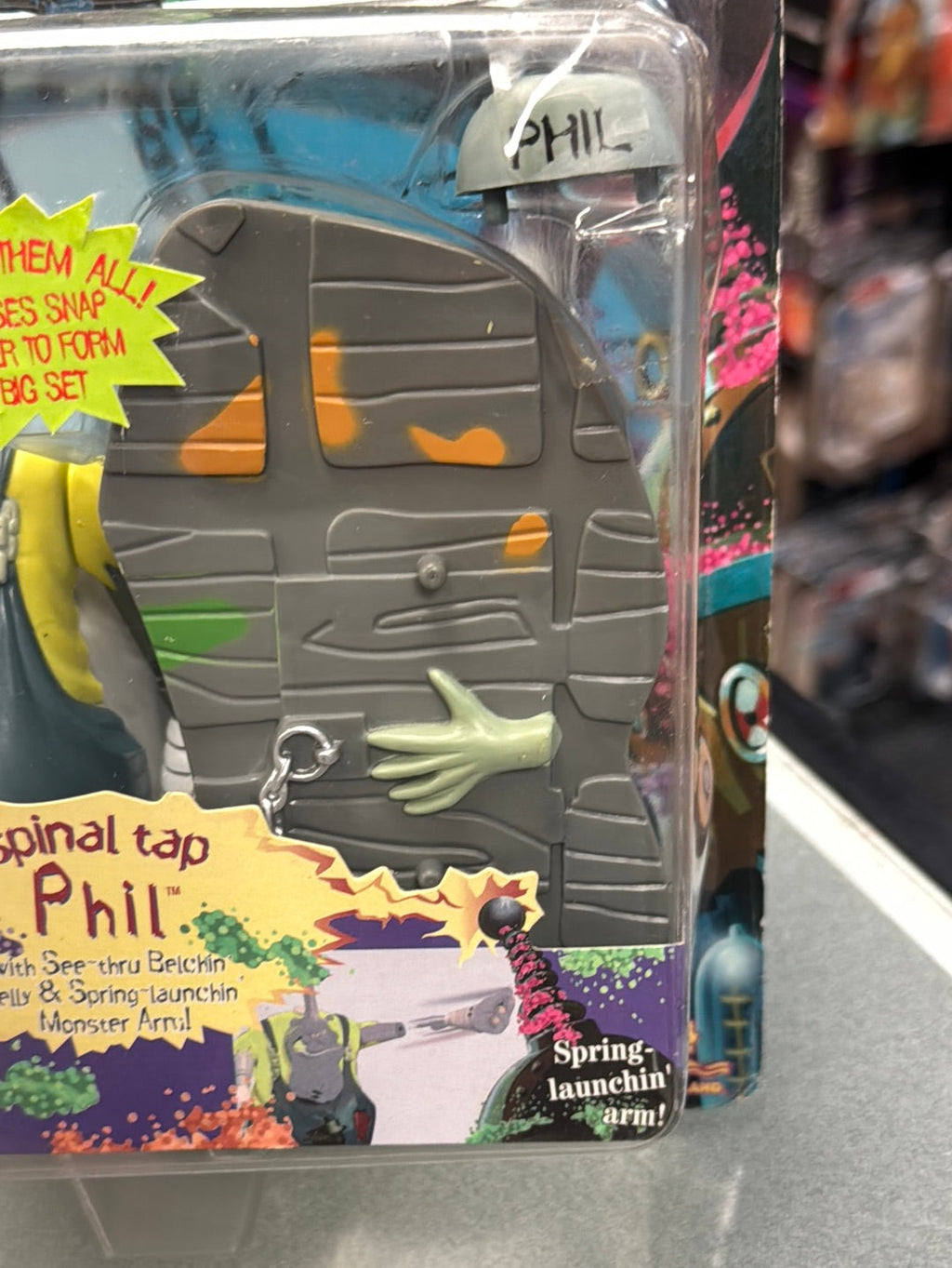 Spinal Tap Phil (Vintage Toonsylvania, Toy Island) SEALED product image 4, provided for visual reference and product detail