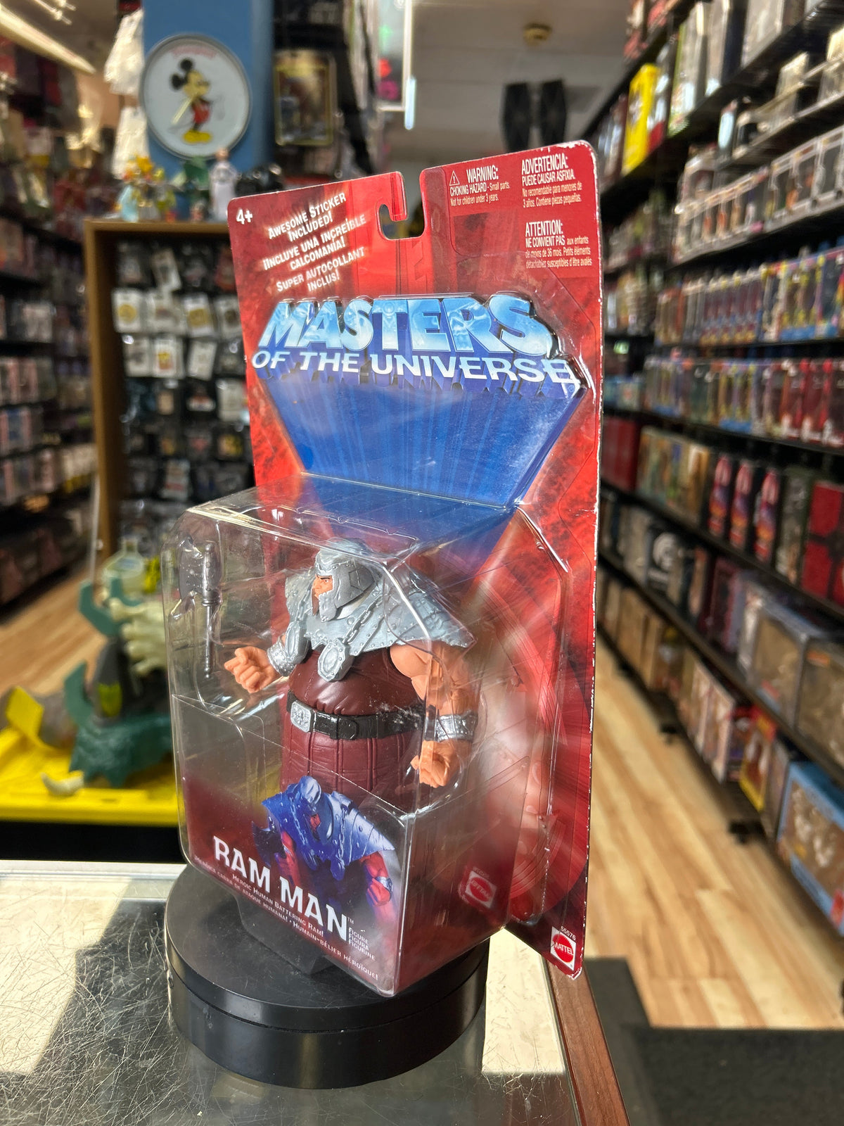 Ram Man (MOTU 200X, Mattel) **COMPLETE** product image 6, provided for visual reference and product detail review