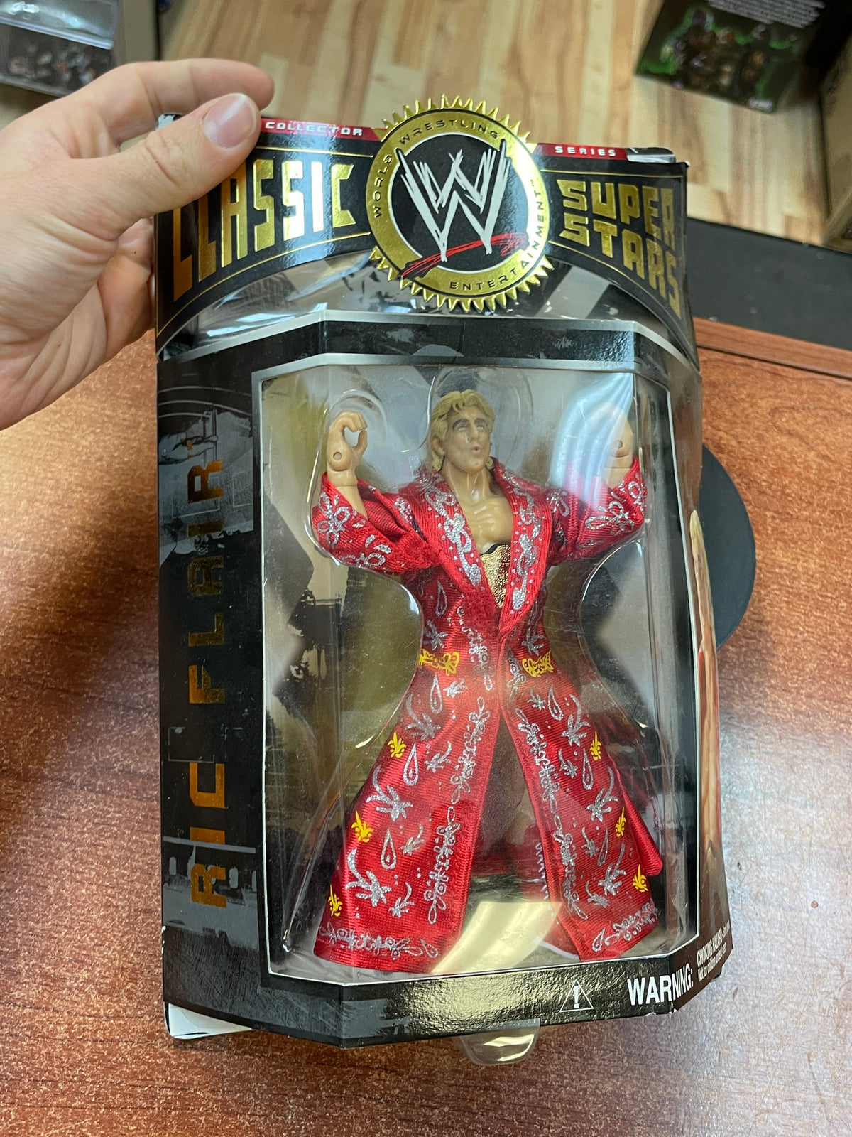 Ric Flair (WWF Classic Superstars, Jakks) **SEALED** product image 3, provided for visual reference and product detail review