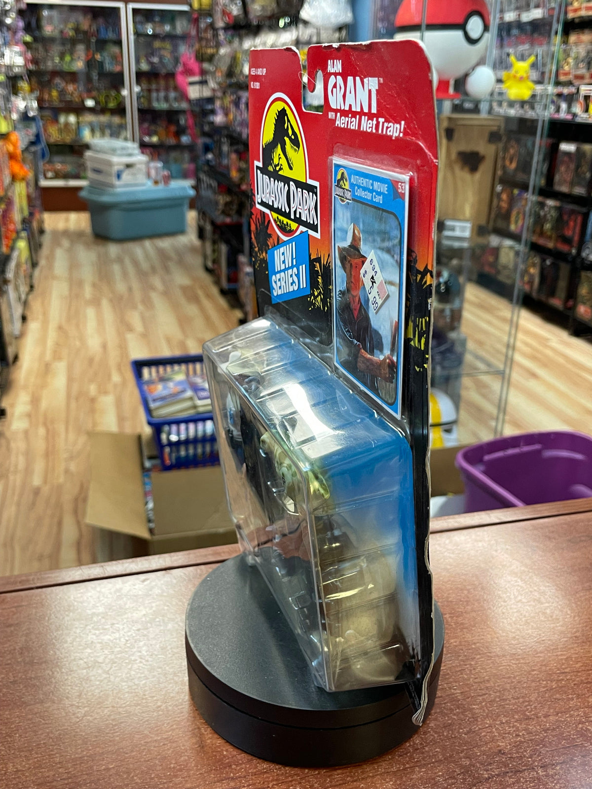 Alan Grant (Vintage Jurassic Park, Kenner) ** SEALED** product image 3, provided for visual reference and product detail