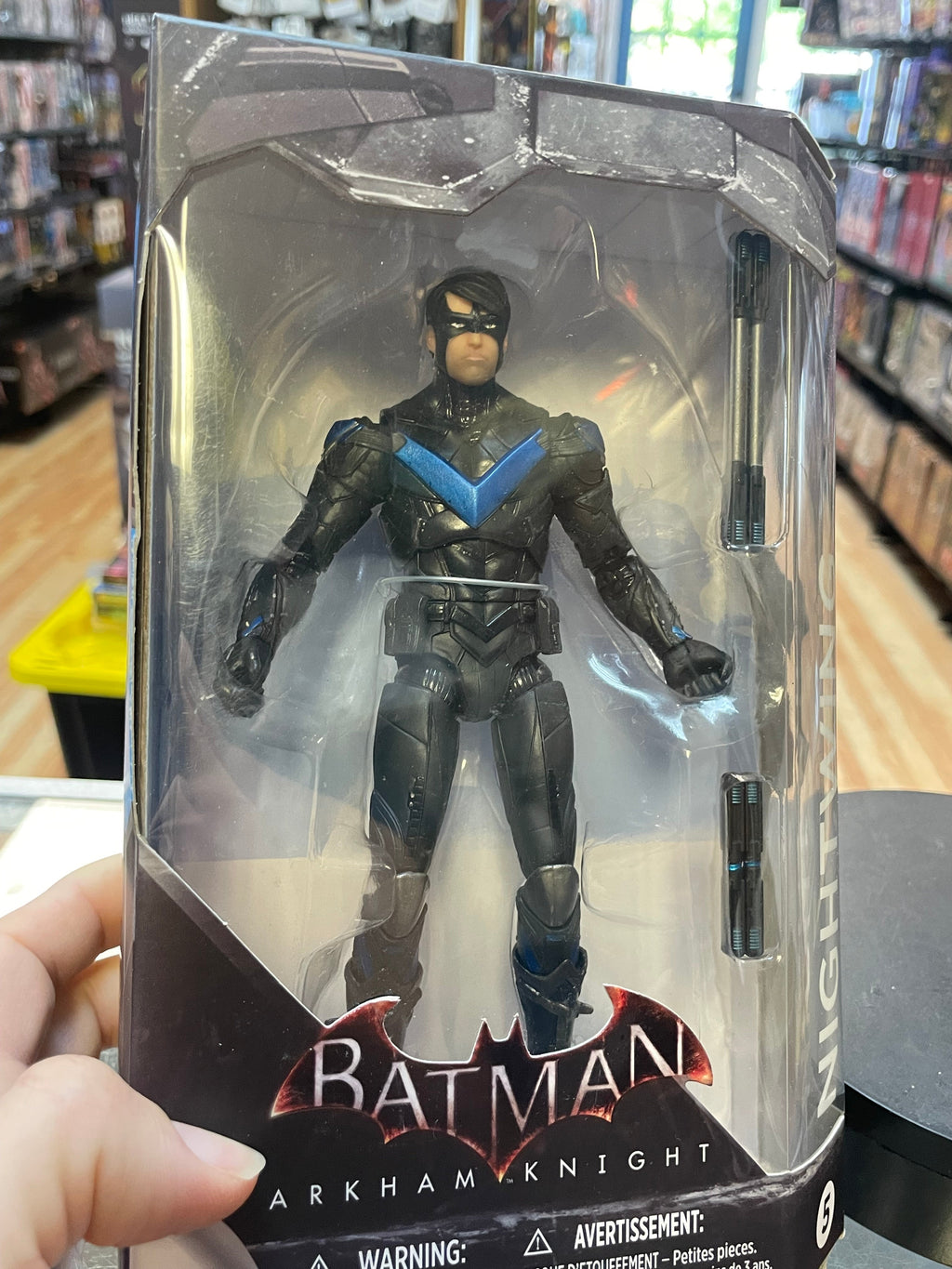 Nightwing #5 (Batman Arkham knight, DC Collectibles) SEALED product image 4, provided for visual reference and product