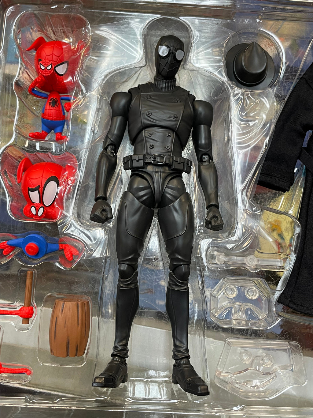 Spider Noir & Spider-Ham (SH Figuarts Bandai, Across the Spider-Verse) *COMPLETE* product image 10, provided for visual