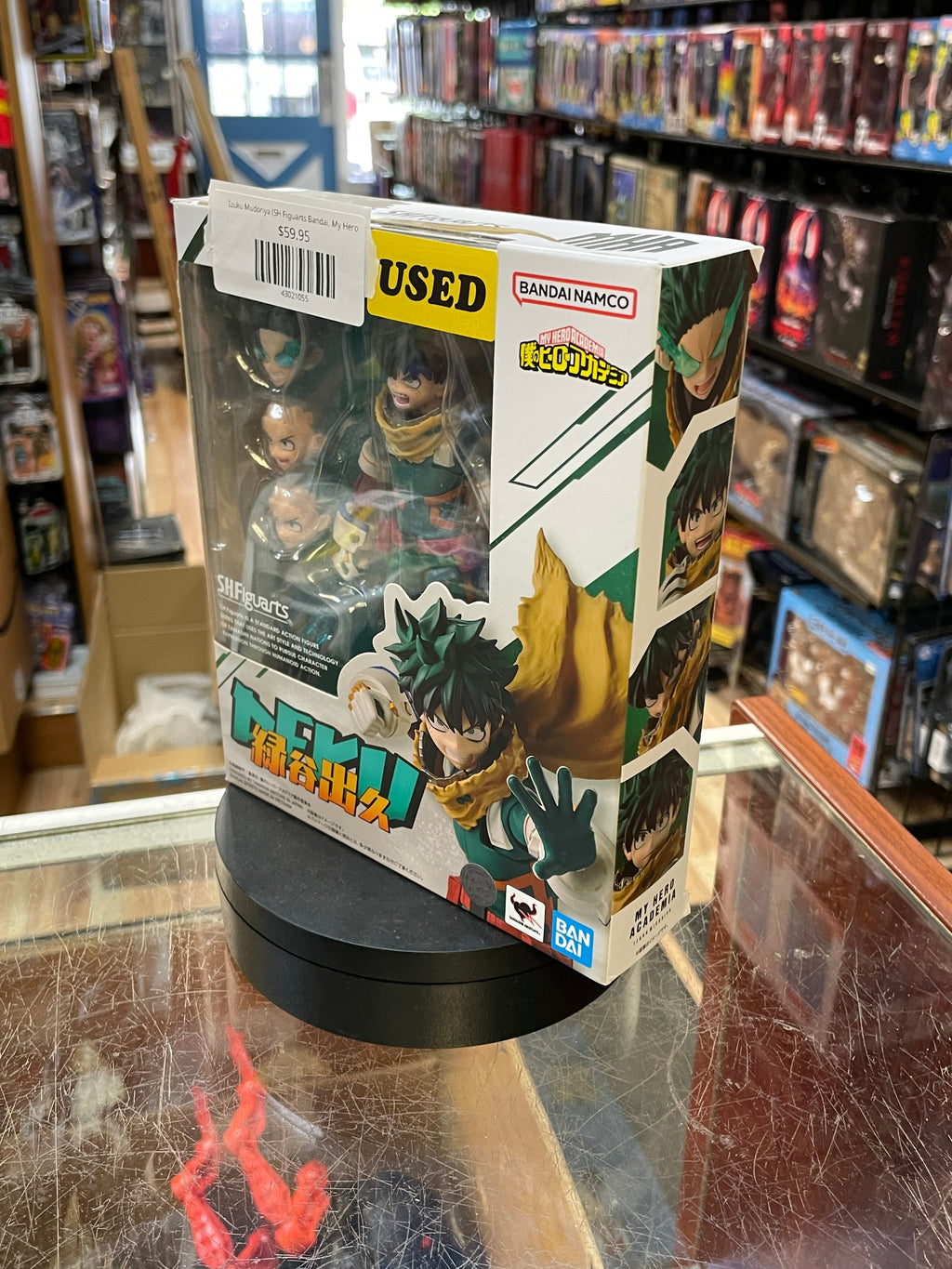 Izuku Mudoriya (SH Figuarts Bandai, My Hero Academia) *COMPLETE* product image 8, provided for visual reference and product