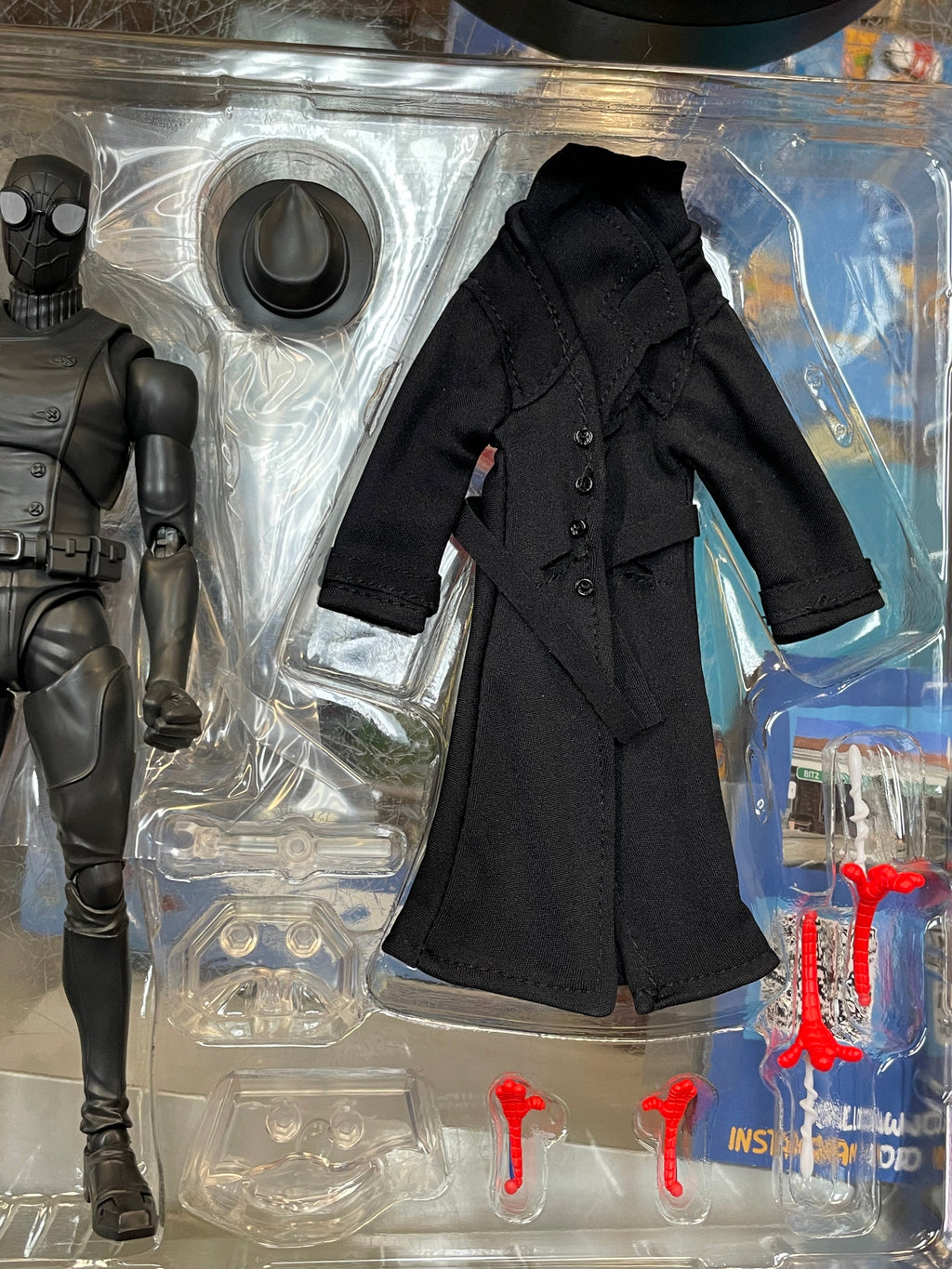 Spider Noir & Spider-Ham (SH Figuarts Bandai, Across the Spider-Verse) *COMPLETE* product image 5, provided for visual