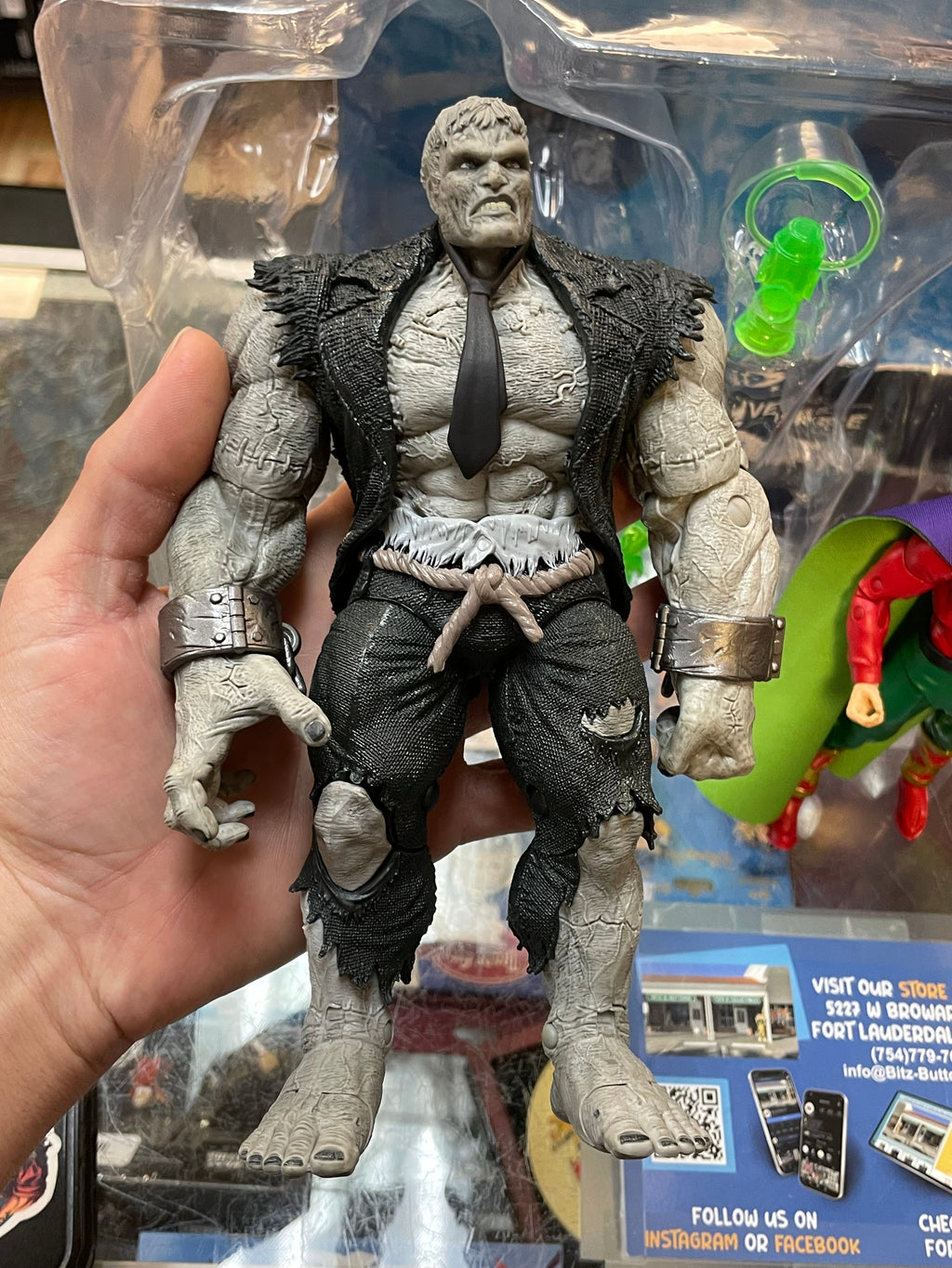 Solomon Grundy VS Green Lantern (DC Multiverse, McFarlane Toys) COMPLETE product image 4, provided for visual reference and