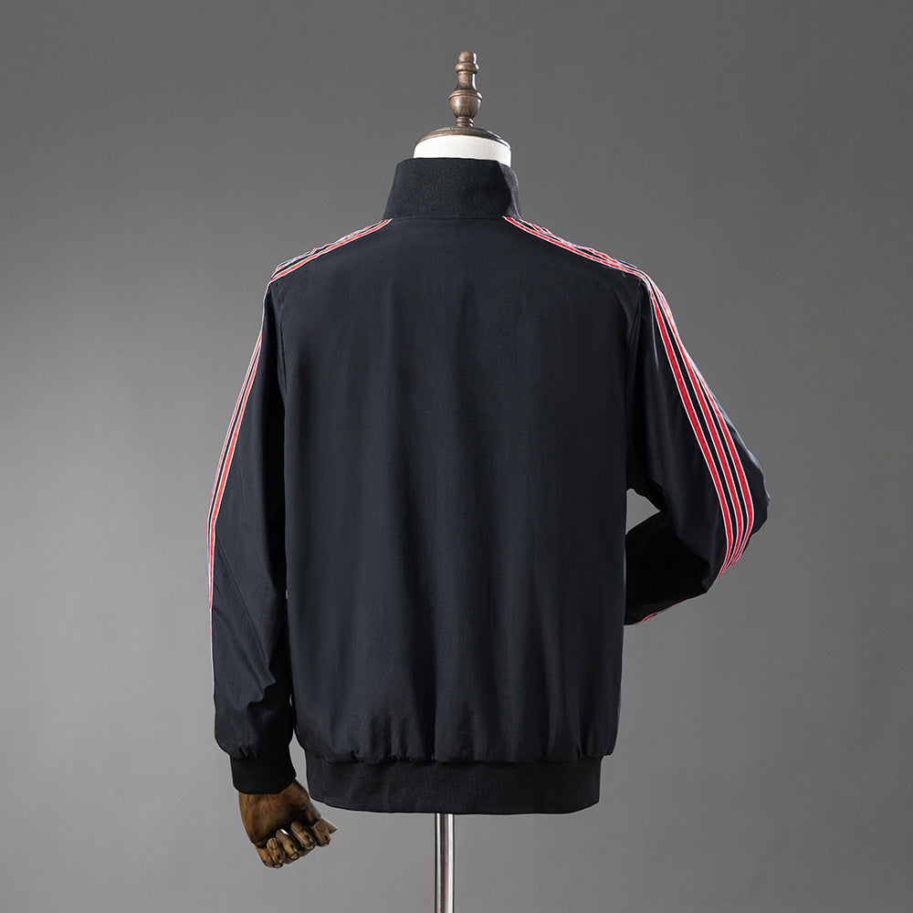 Manchester United Windbreaker 2025-26 Black Football Soccer product image 2