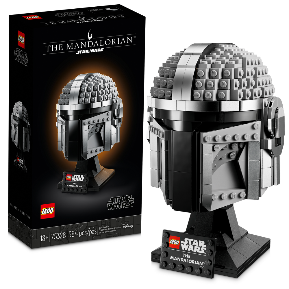 75328 The Mandalorian Helmet (Certified Complete)