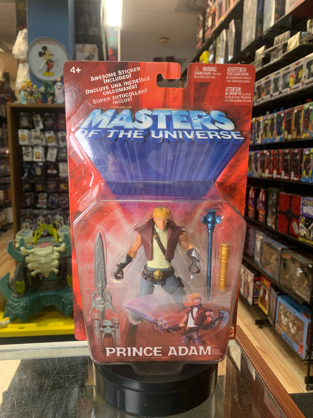 Prince Adam (Masters Of The Universe 200X, Mattel) **SEALED** product image 1, provided for visual reference and product