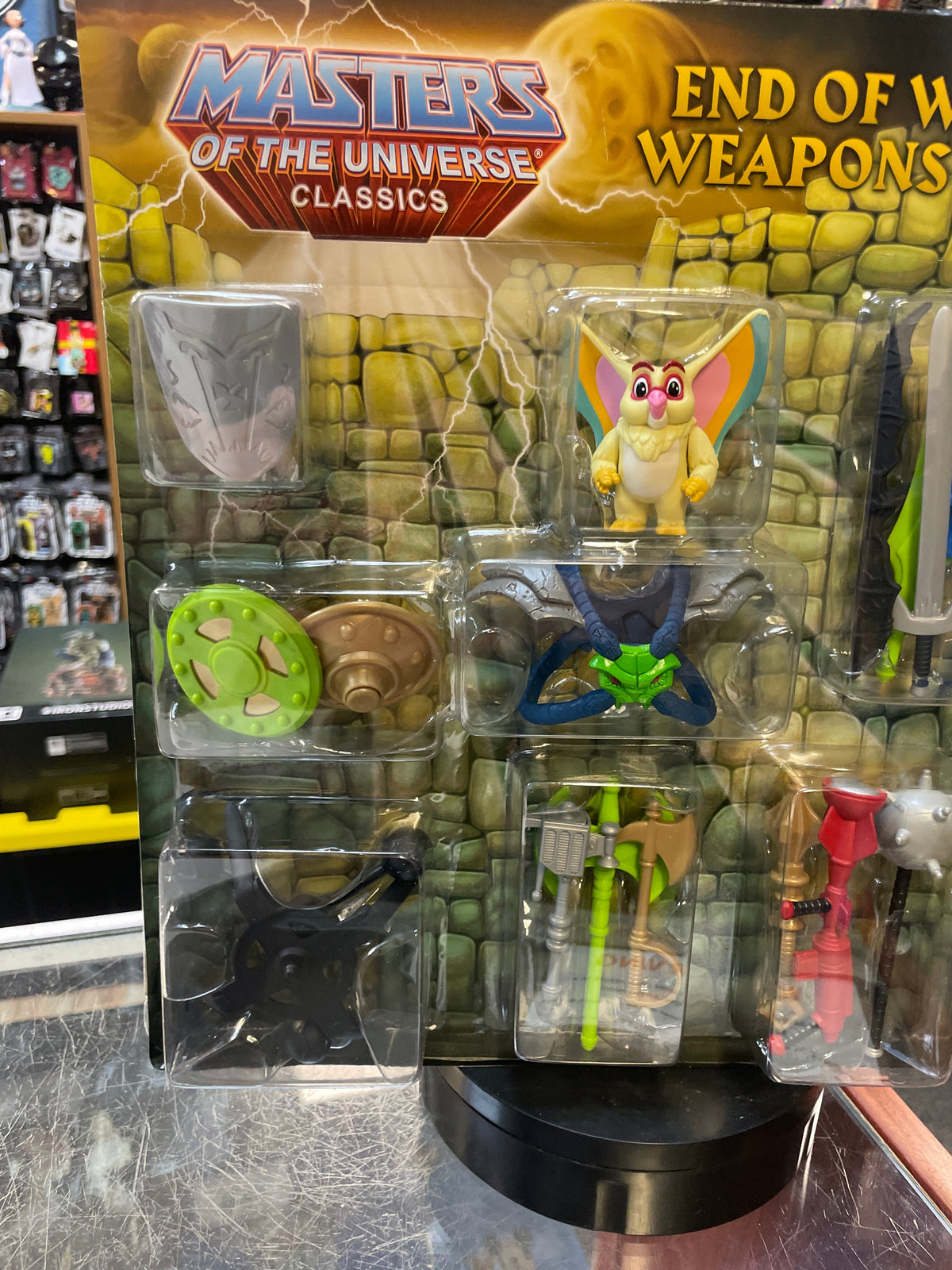 Ends of the Wars Weapon Pak (MOTU Classics, Masters Of The Universe, Mattel) **SEALED** product image 2, provided for visual