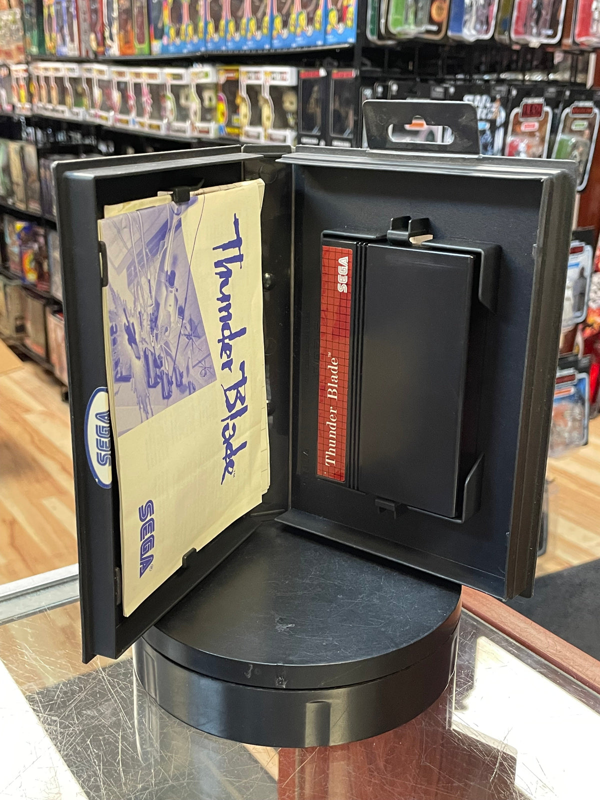 Thunder Blade (SEGA Master System SMS, Video Games) **COMPLETE** product image 1, provided for visual reference and product