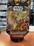 Luke Skywalker X-Wingfighter (Transformers Star Wars, Hasbro) SEALED product image 1, provided for visual reference and