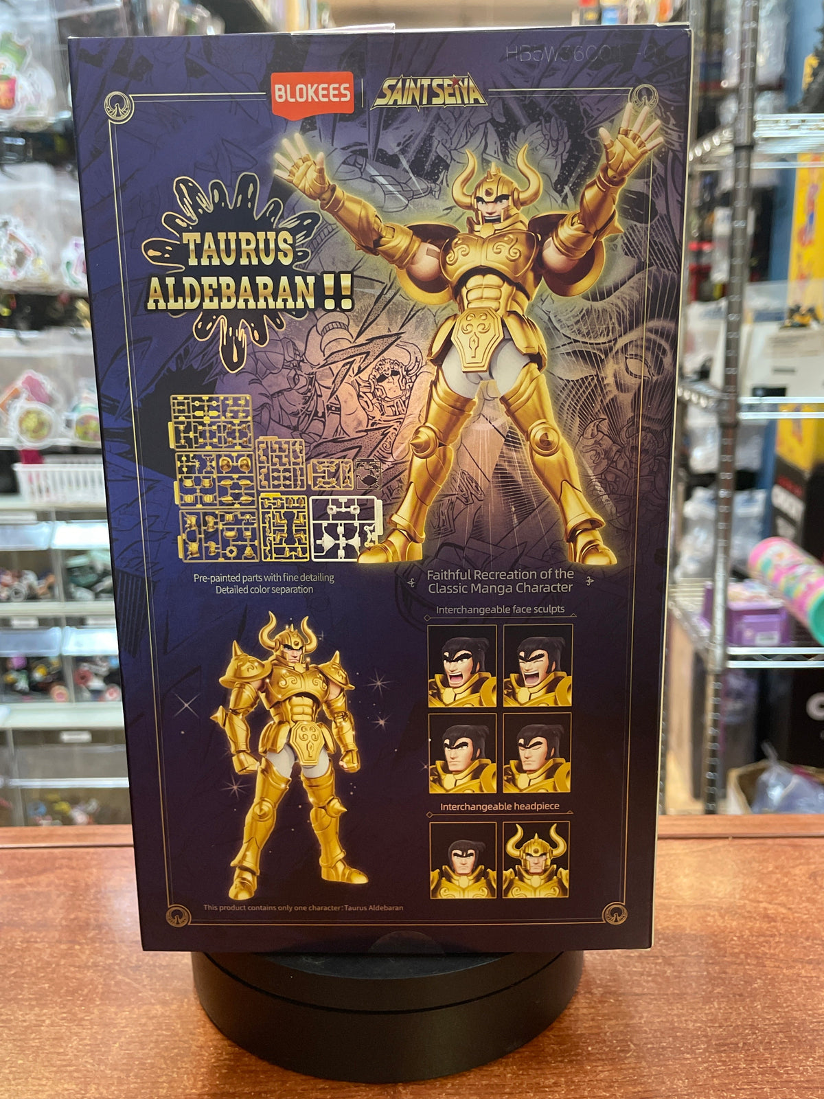 Taurus Aldebaran Champions (Saint Seiya, Blokees) SEALED product image 4, provided for visual reference and product detail