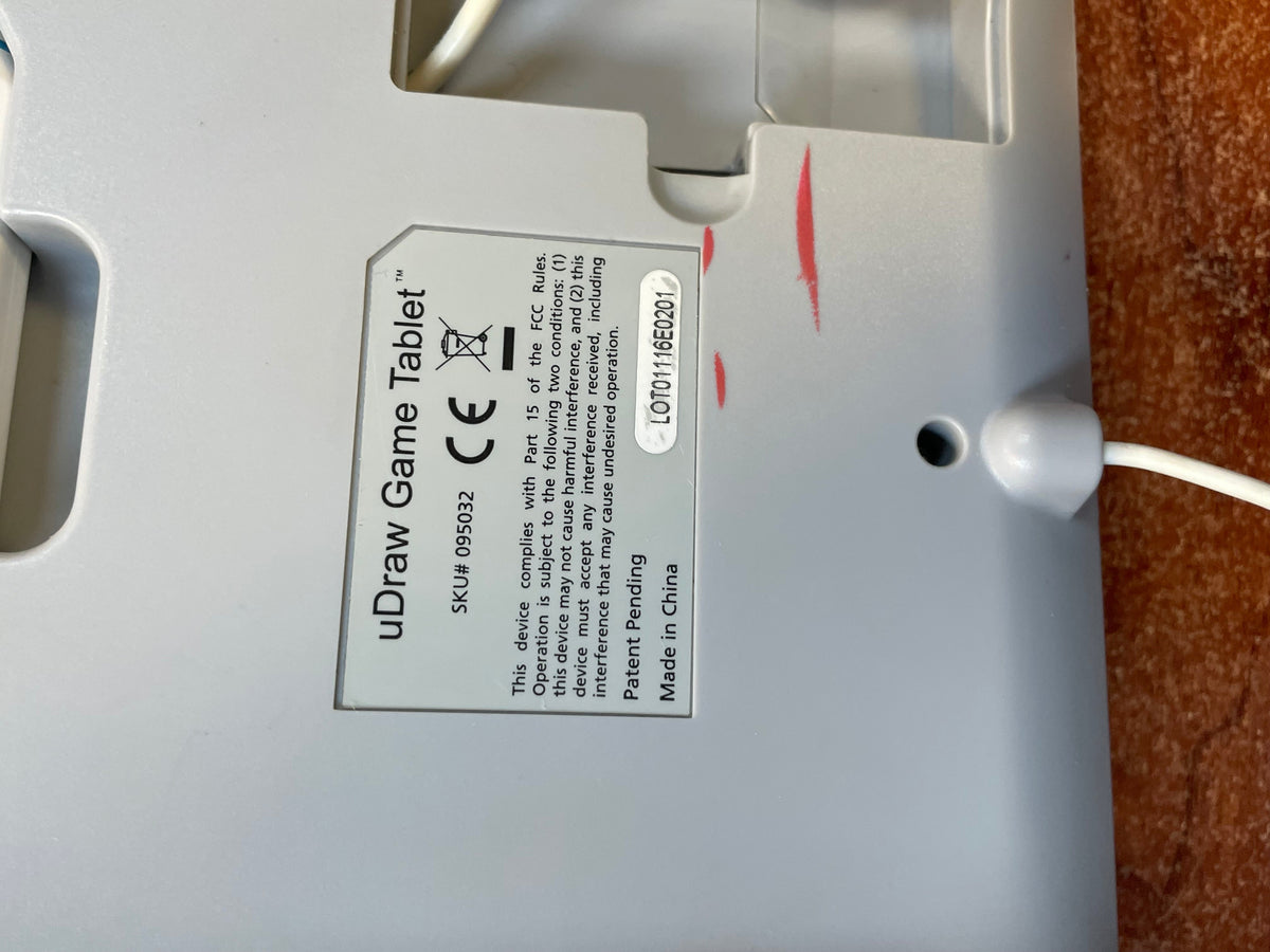 uDraw Game Tablet Studio with Game (Nintendo Wii, Video Games) **TESTED** product image 13, provided for visual reference