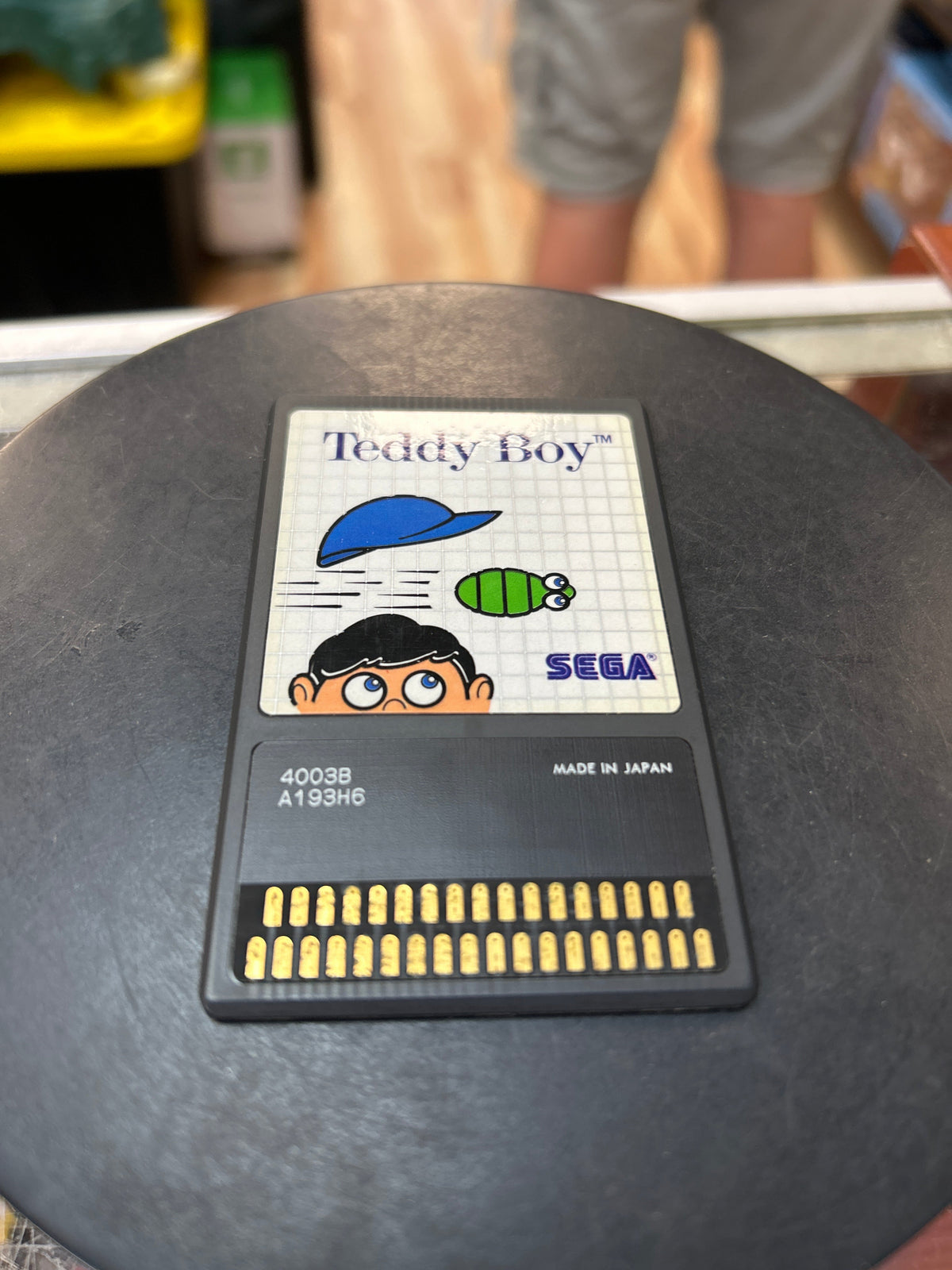 Teddy Boy -Sega Card- 0845 (SEGA Master System SMS, Video Games) **COMPLETE** product image 2, provided for visual reference