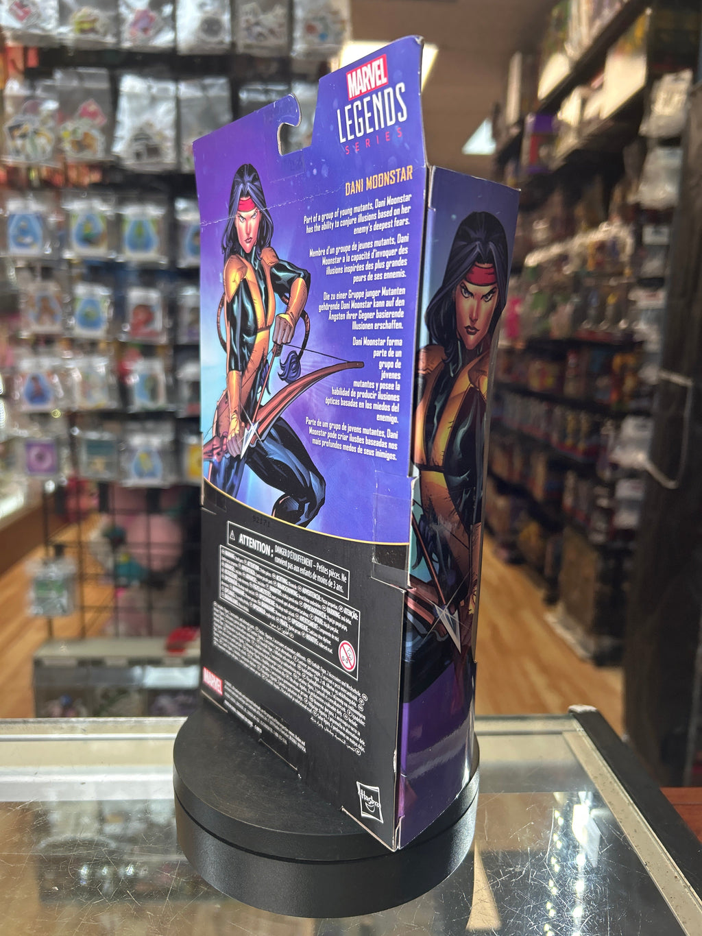 Dani Moonstar -Exclusive- (Marvel Legends, Hasbro) *SEALED* product image 3, provided for visual reference and product