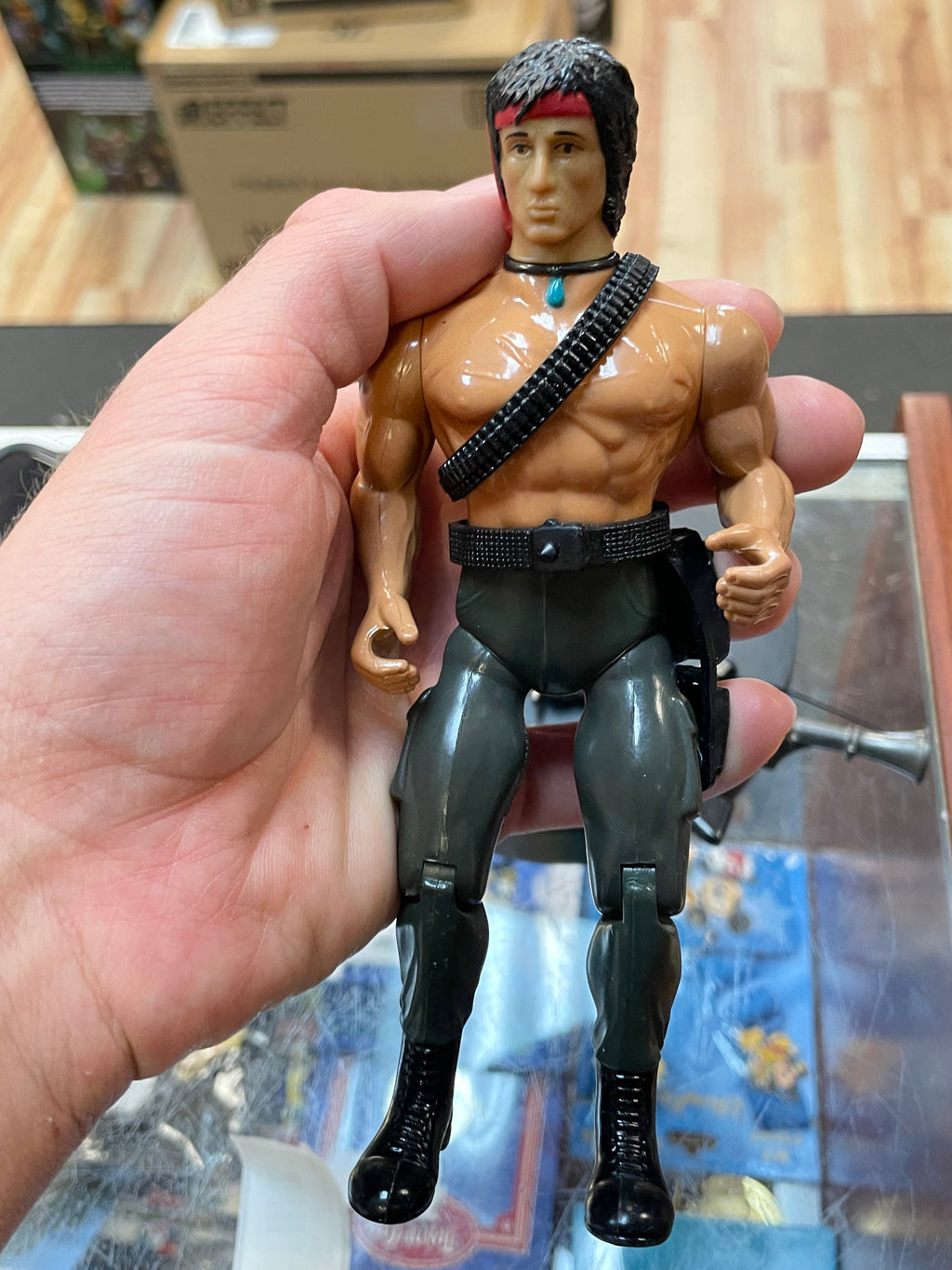 Fire Power Rambo with Accessories (Vintage Rambo, Coleco) product image 10, provided for visual reference and product detail