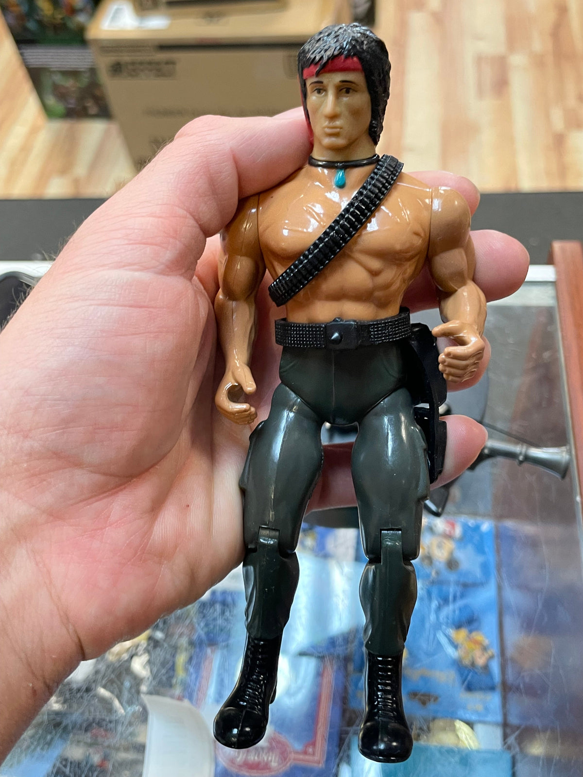 Fire Power Rambo with Accessories (Vintage Rambo, Coleco) product image 10, provided for visual reference and product detail