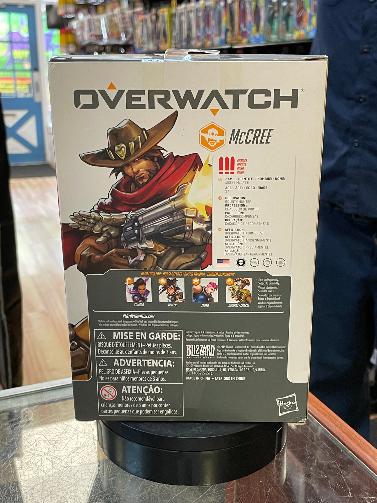 McCree (Overwatch Ultimates, Hasbro) **SEALED** product image 2, provided for visual reference and product detail review
