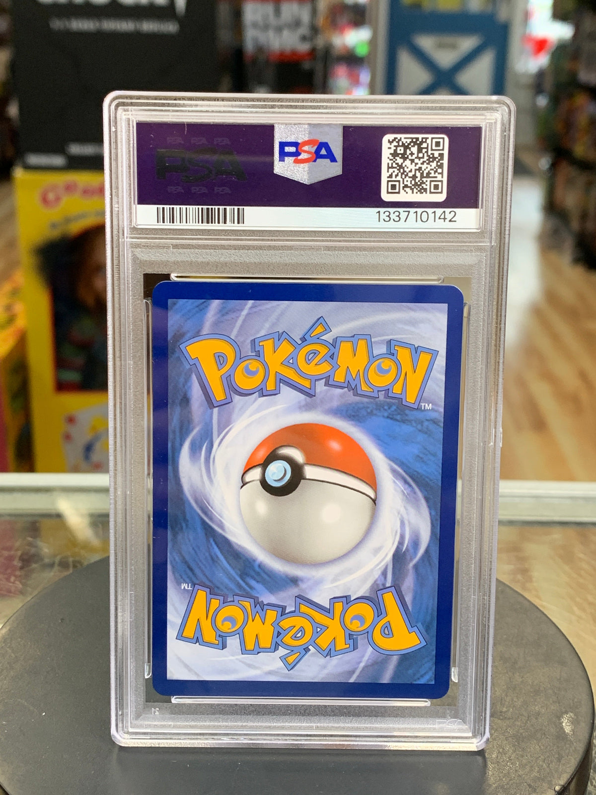 Mimikyu V Brilliant Stars TG16/TG30 (Pokemon, Wizard) **PSA 7** product image 4, provided for visual reference and product