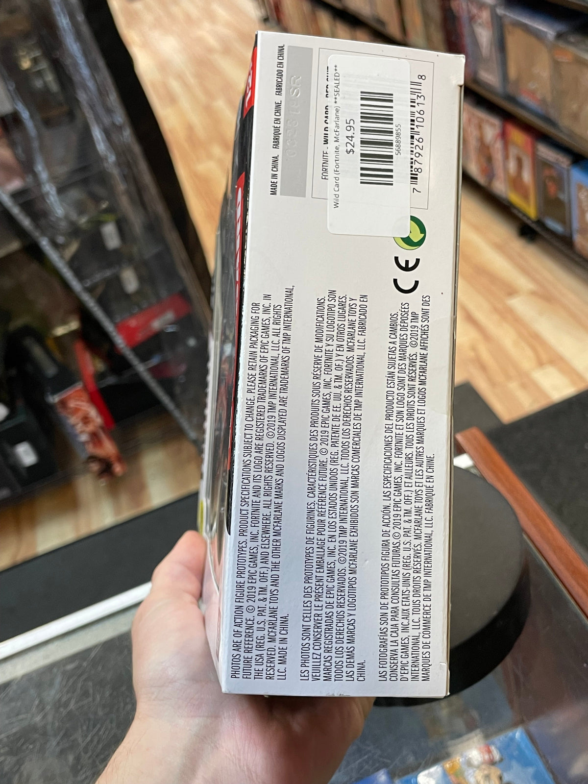 Wild Card (Fortnite, McFarlane) **SEALED** product image 4, provided for visual reference and product detail review