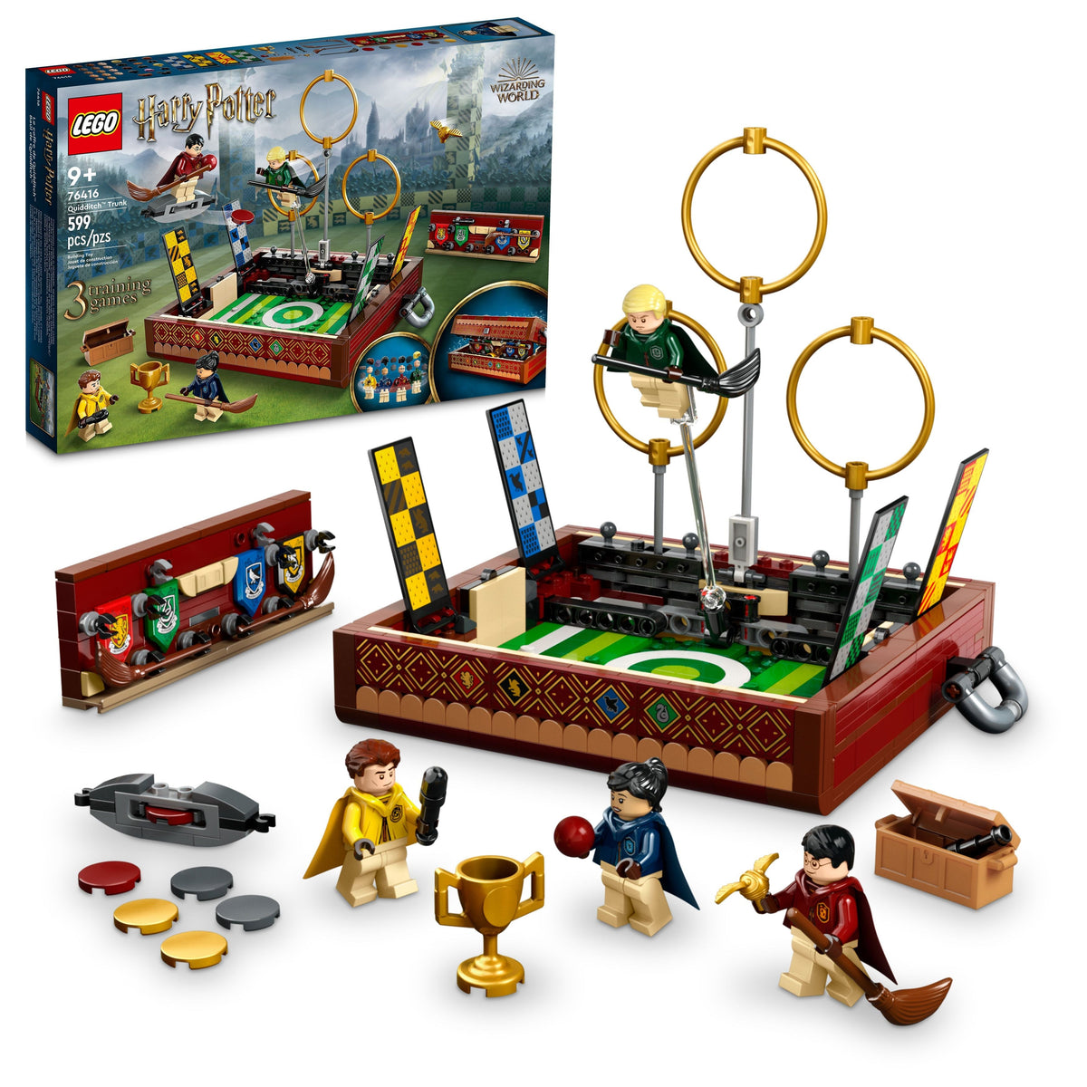 76416 LEGO Harry Potter: Quidditch™ Trunk (Retired) (New Sealed) product image 1, provided for visual reference and product