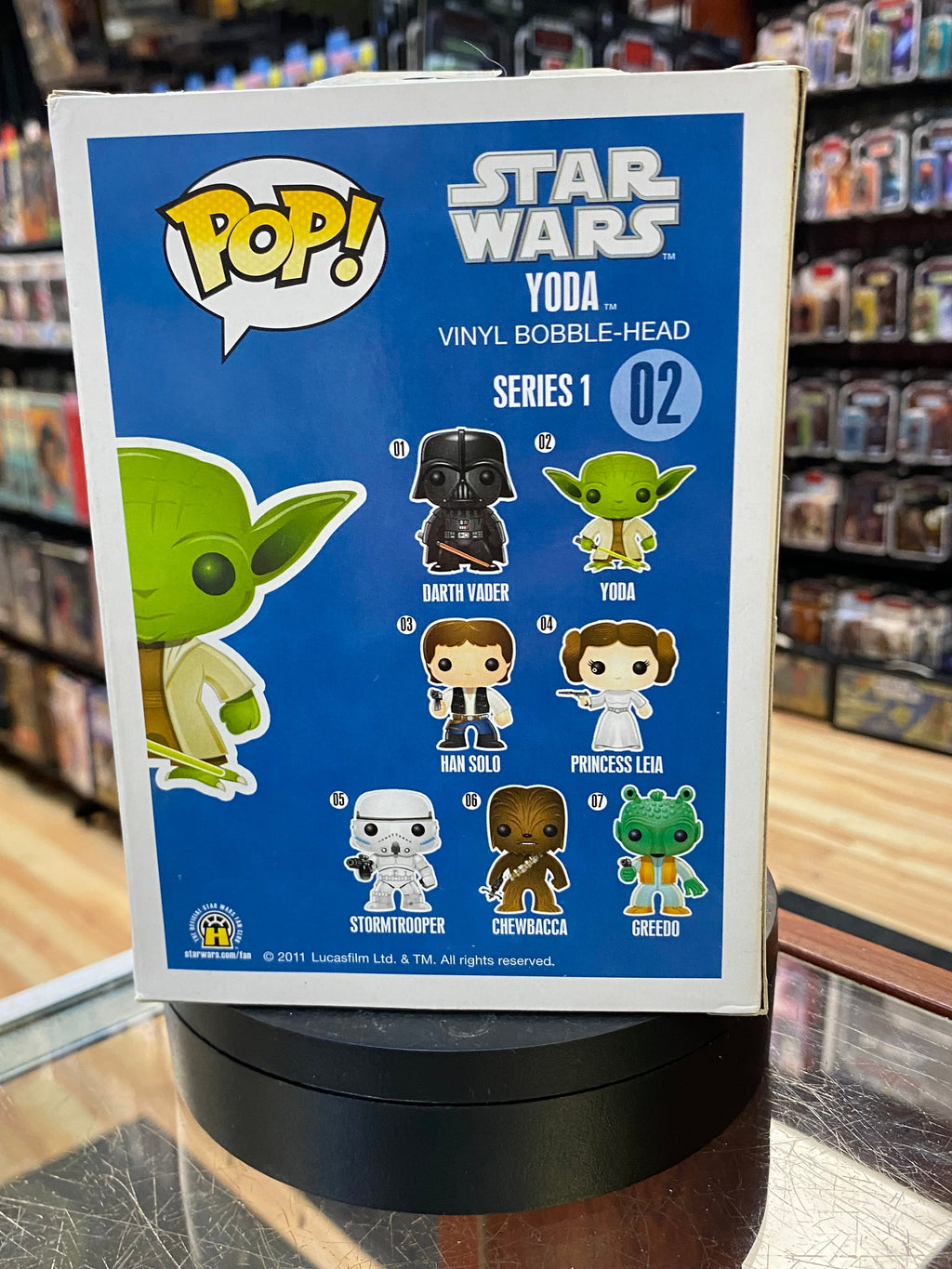 Yoda #02 (Funko Pop, Star Wars) product image 3, provided for visual reference and product detail review