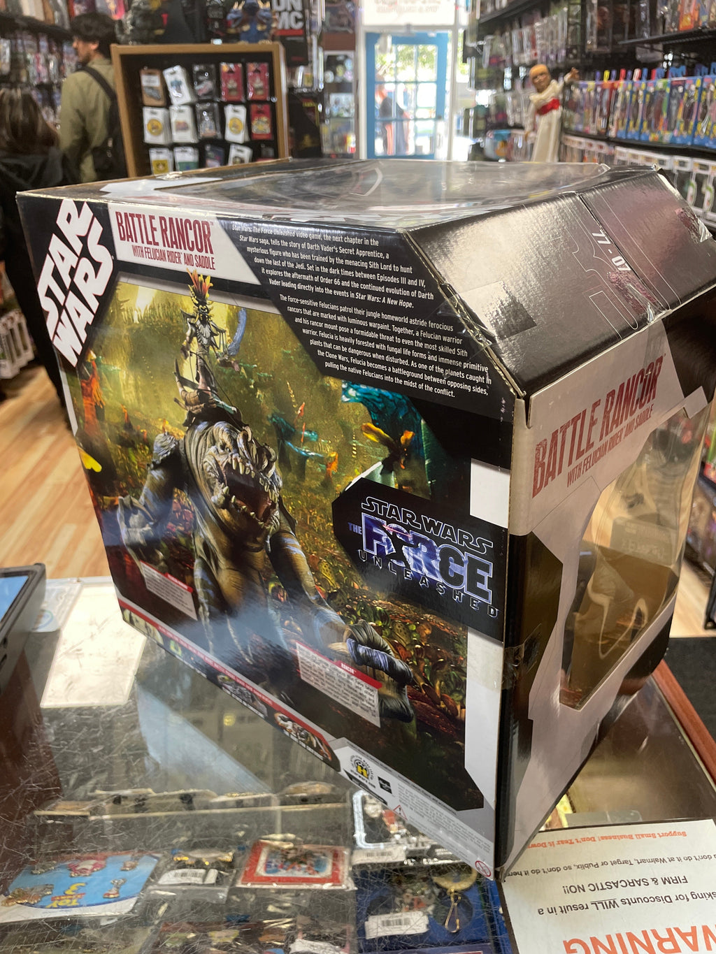 Battle Rancor with with Felucian Rider (Star Wars 30th Anniversary, Hasbro) **Sealed** product image 8, provided for visual