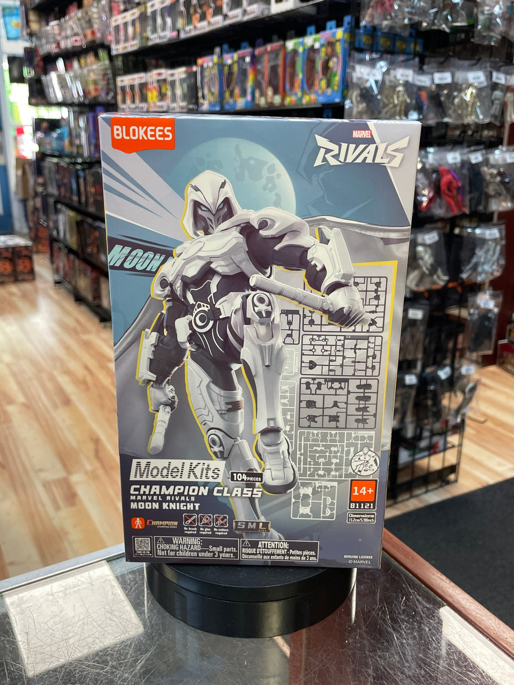 Moon Knight Rivals Champion Class (Marvel, Blokees) **SEALED** product image 1, provided for visual reference and product