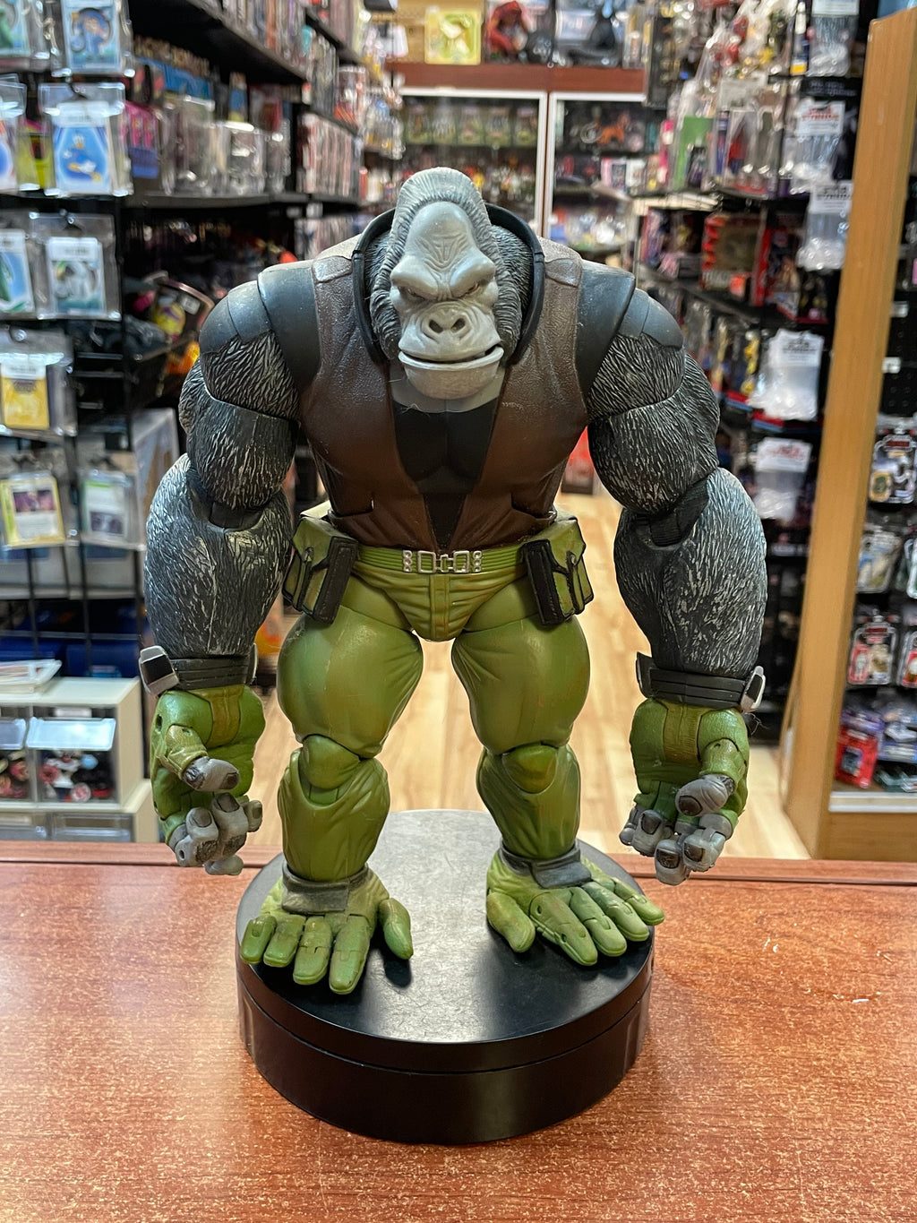 Monkey Man BAF Legendary Comic Book Heroes (Vintage Marvel Legends, Toy Biz) INCOMPLETE product image 1, provided for visual