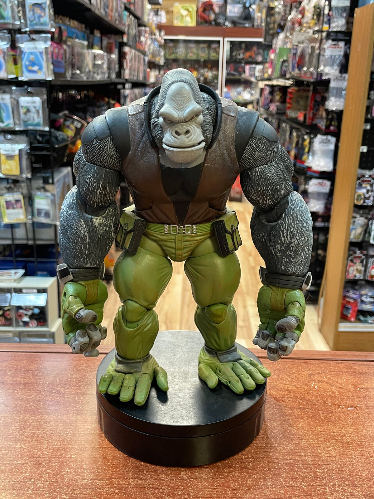 Monkey Man BAF Legendary Comic Book Heroes (Vintage Marvel Legends, Toy Biz) INCOMPLETE product image 1, provided for visual