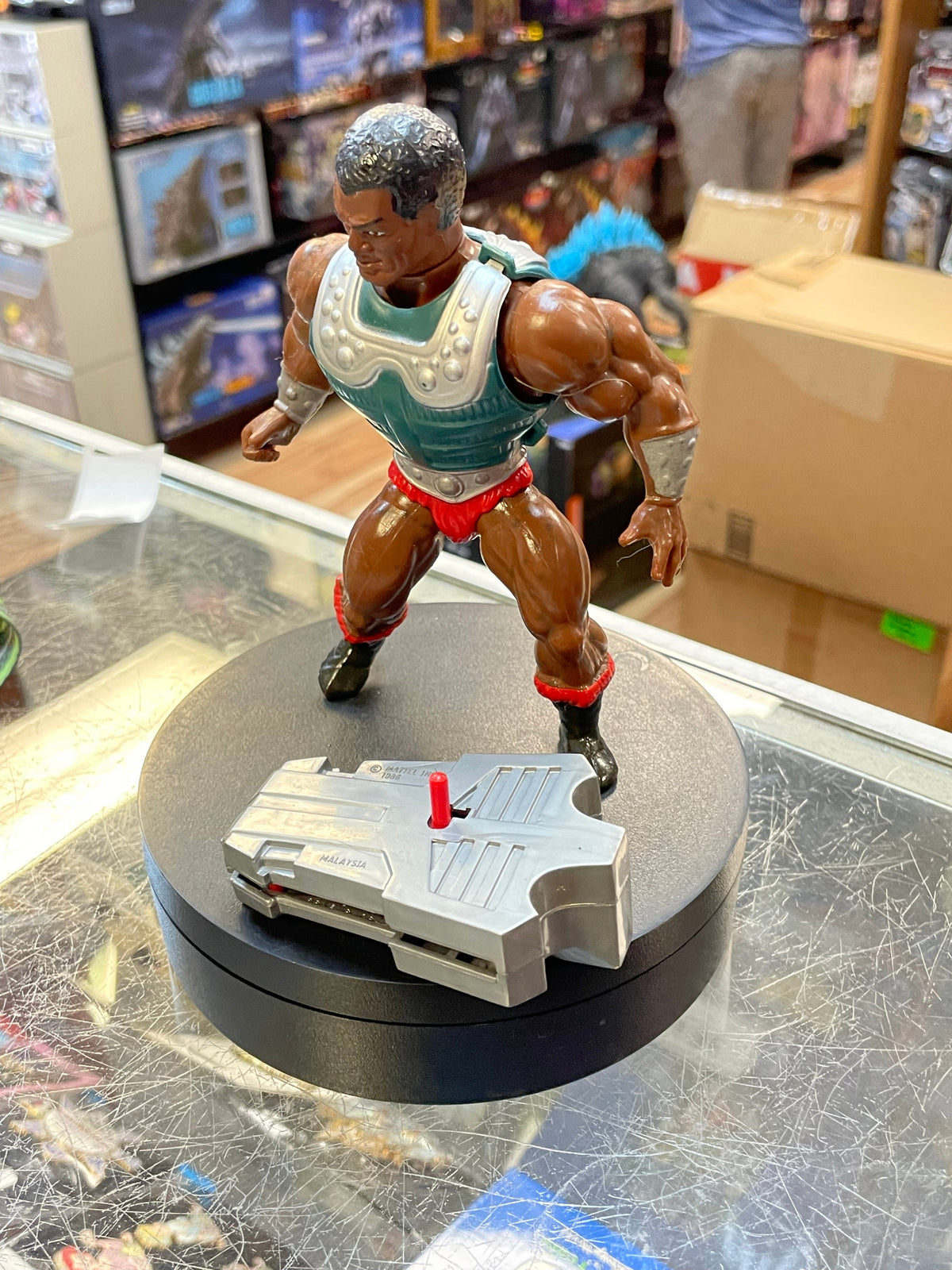 Clamp Champ 1274 (Vintage MOTU, Mattel) **COMPLETE** product image 3, provided for visual reference and product detail review