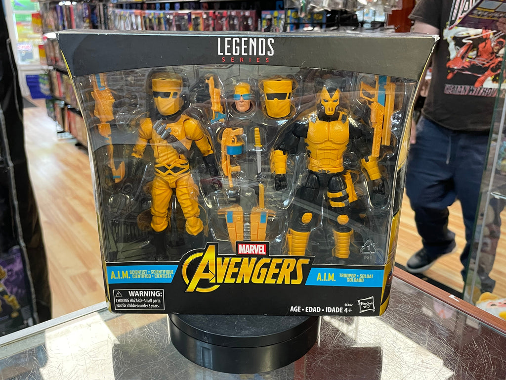 AIM Scientist & AIM Trooper (Marvel Legends, Hasbro) *SEALED* product image 1, provided for visual reference and product