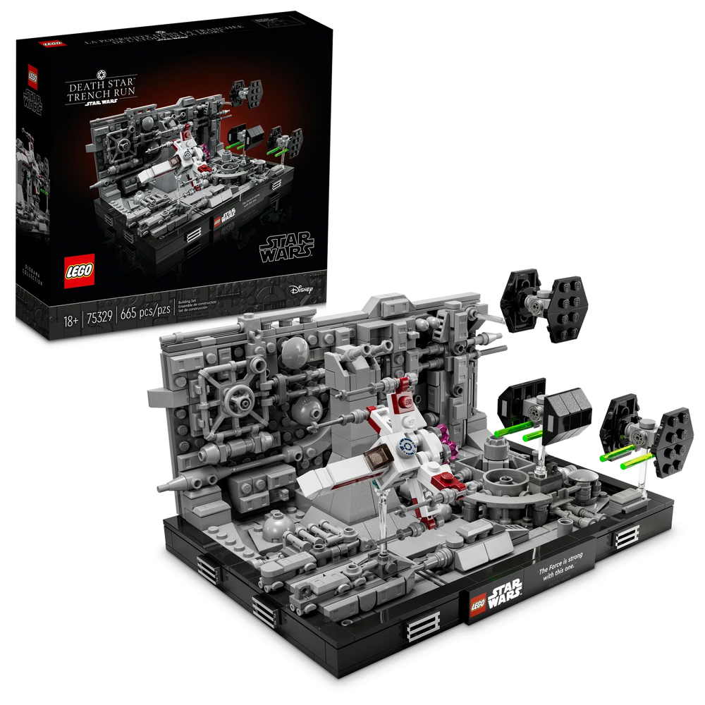 75329 Death Star™ Trench Run Diorama (Retired) (Certified Complete)