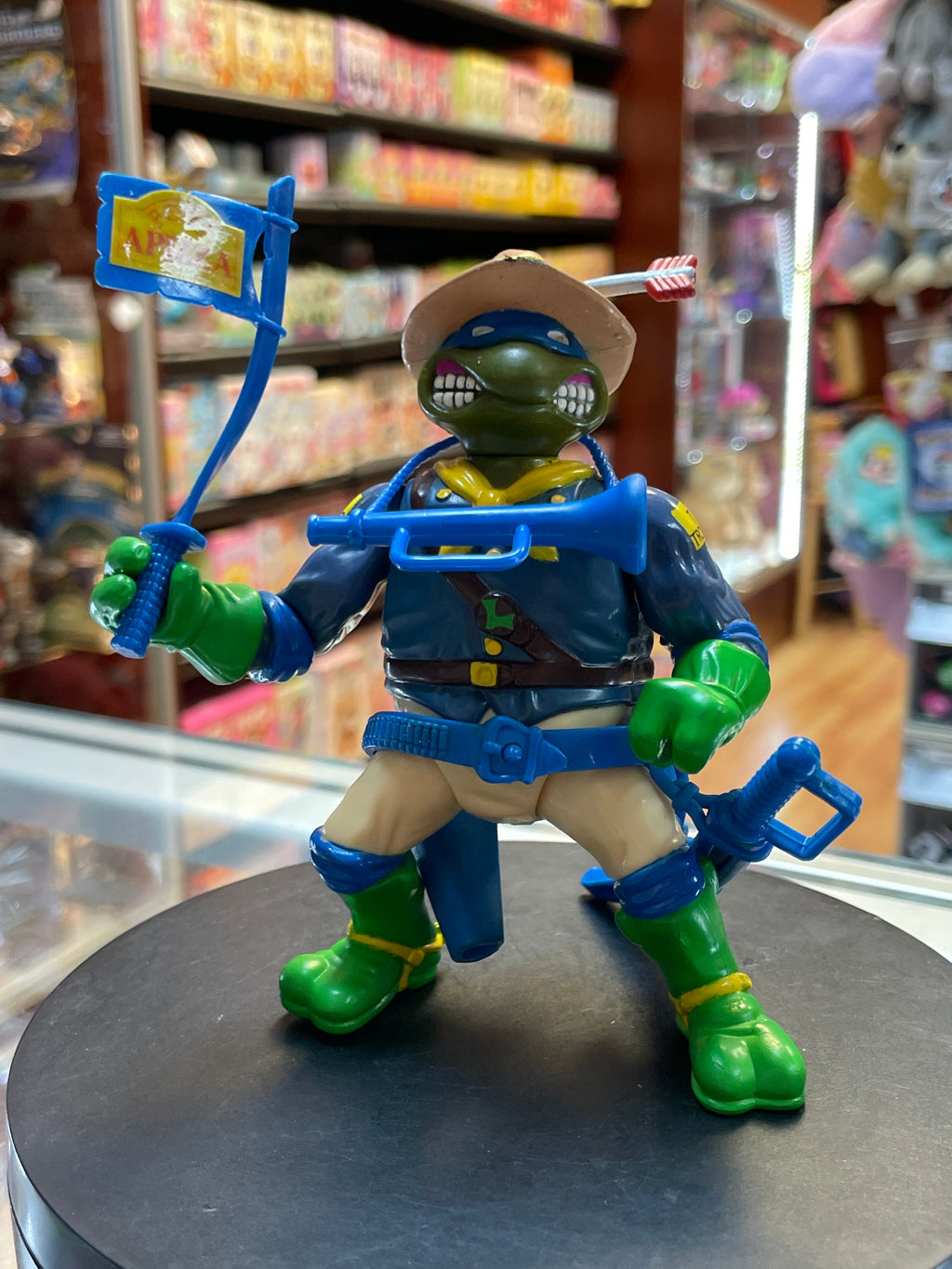 Kookie Kavalry Leonardo (Vintage TMNT Ninja Turtles, Playmates) product image 4, provided for visual reference and product