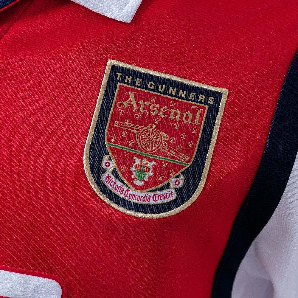 Arsenal Jersey 1998-99 Home Retro Football Kit Long Sleeves product image 6